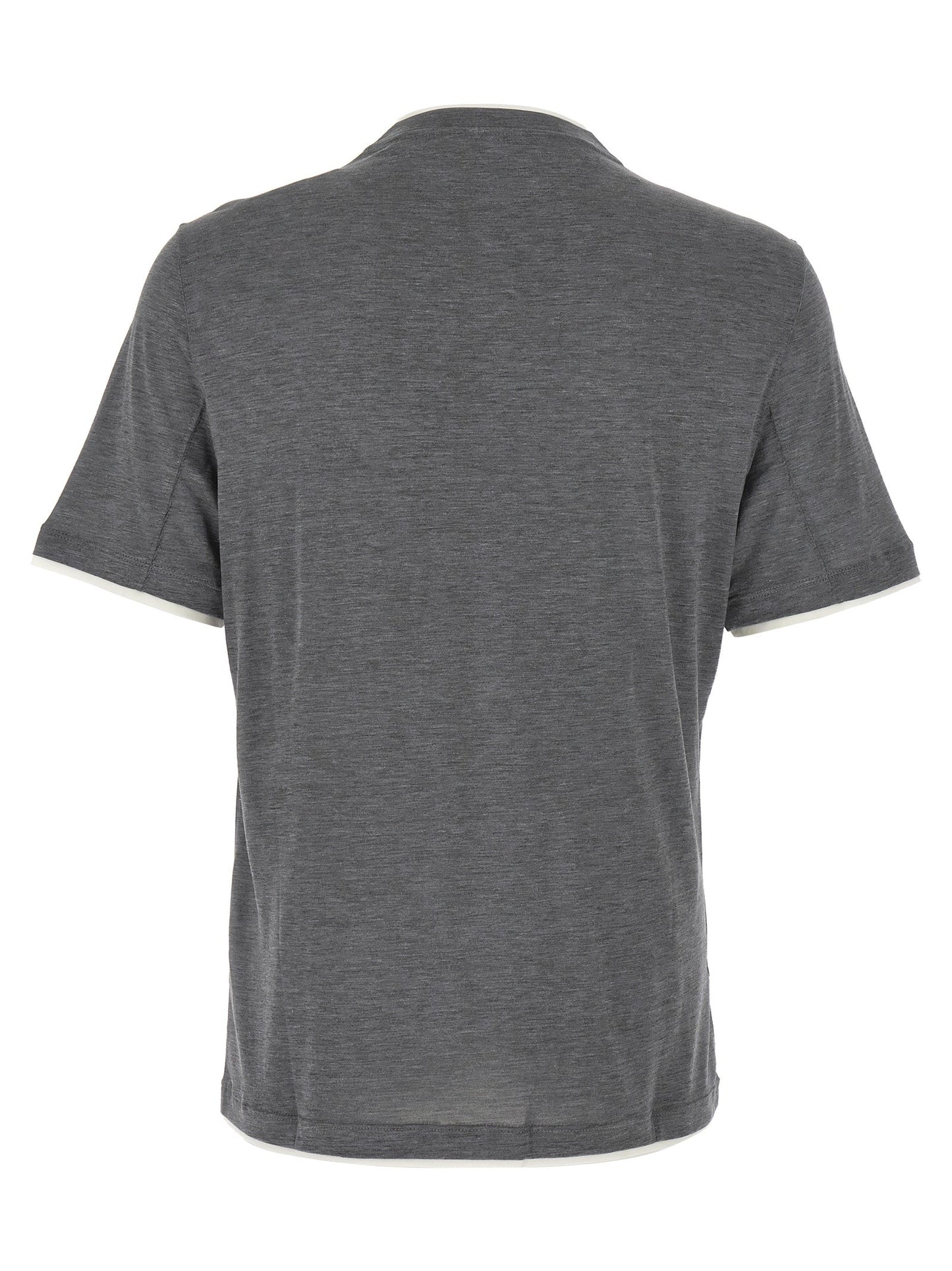 Brunello Cucinelli Men Layered T-Shirt