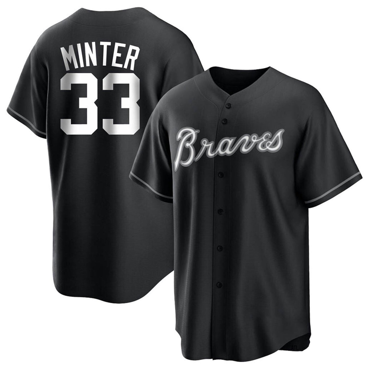 A.J. Minter Atlanta Braves 33 Jersey
