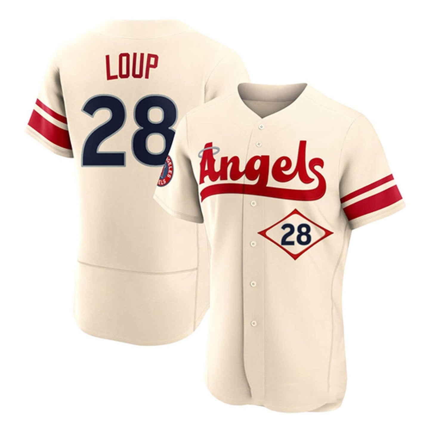 Aaron Loup Los Angeles Angels 28 Jersey