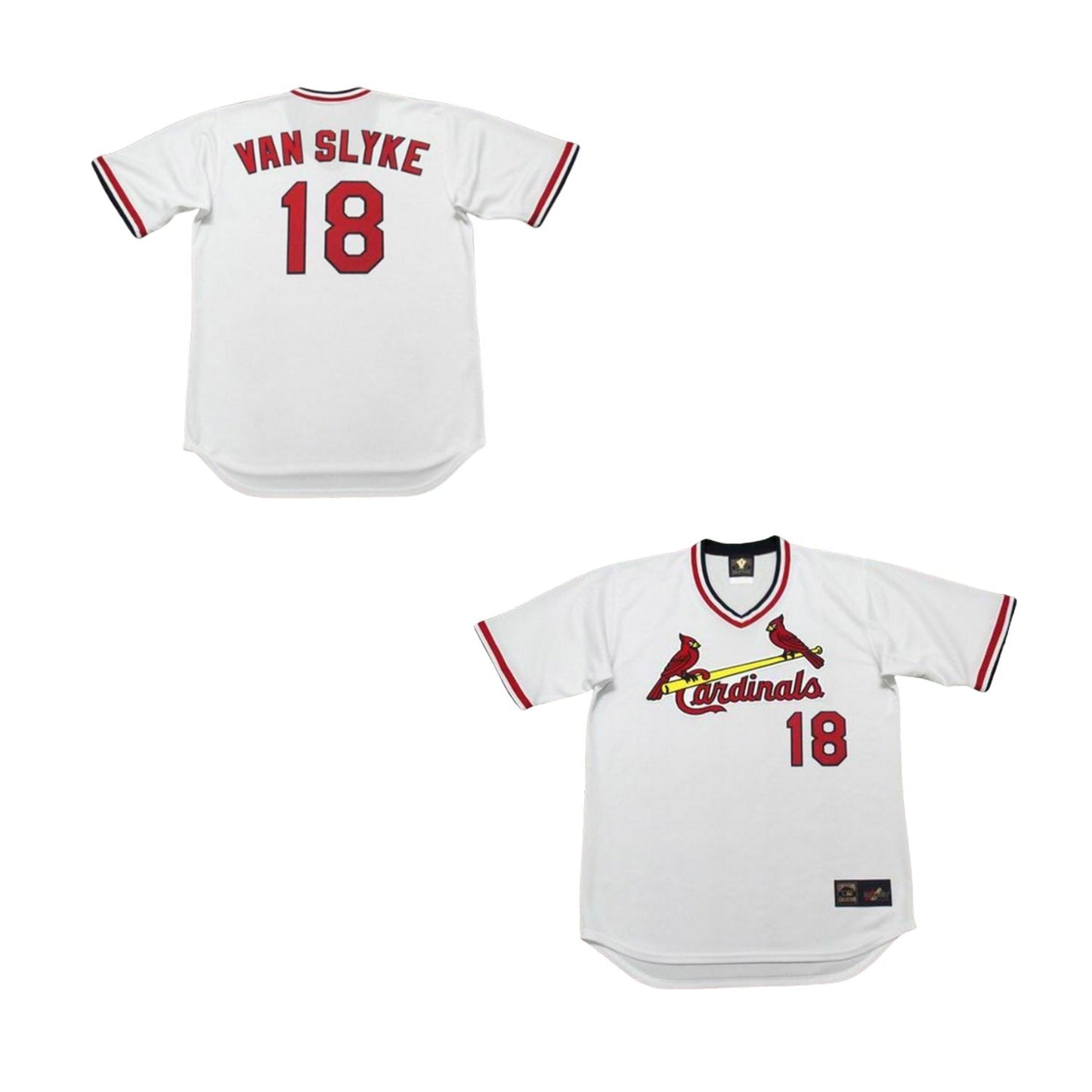 Andy Van Slyke Saint Louis Cardinals 18 Jersey