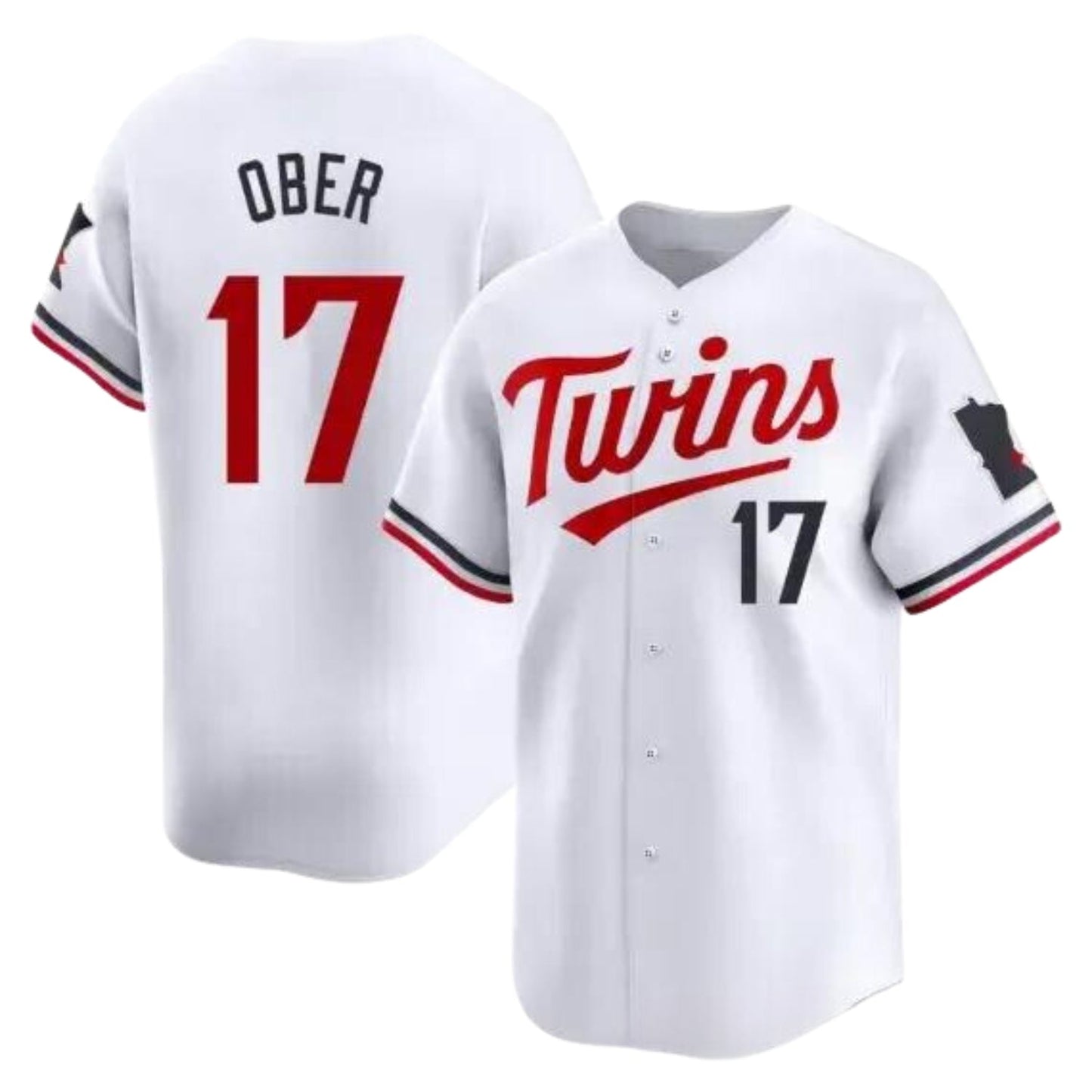 Bailey Ober Minnesota Twins 17 Jersey