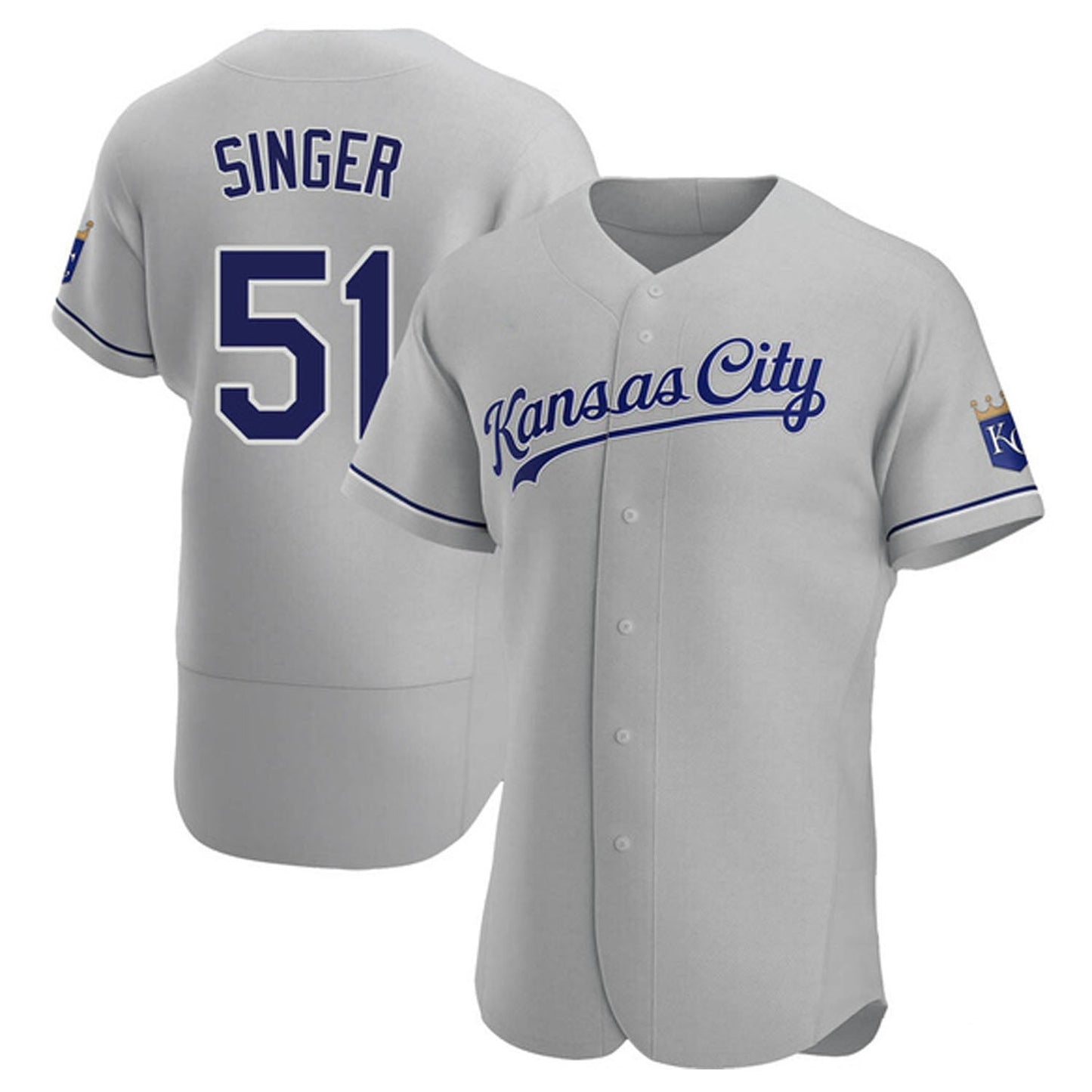 Brady Singer Kansas City Royals 51 Jersey