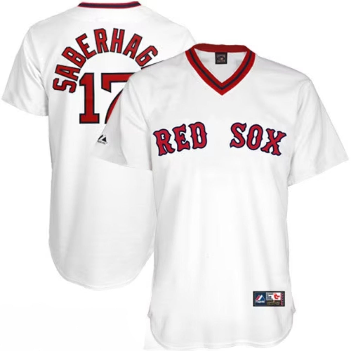 Bret Saberhagen Boston Red Sox 18 Jersey