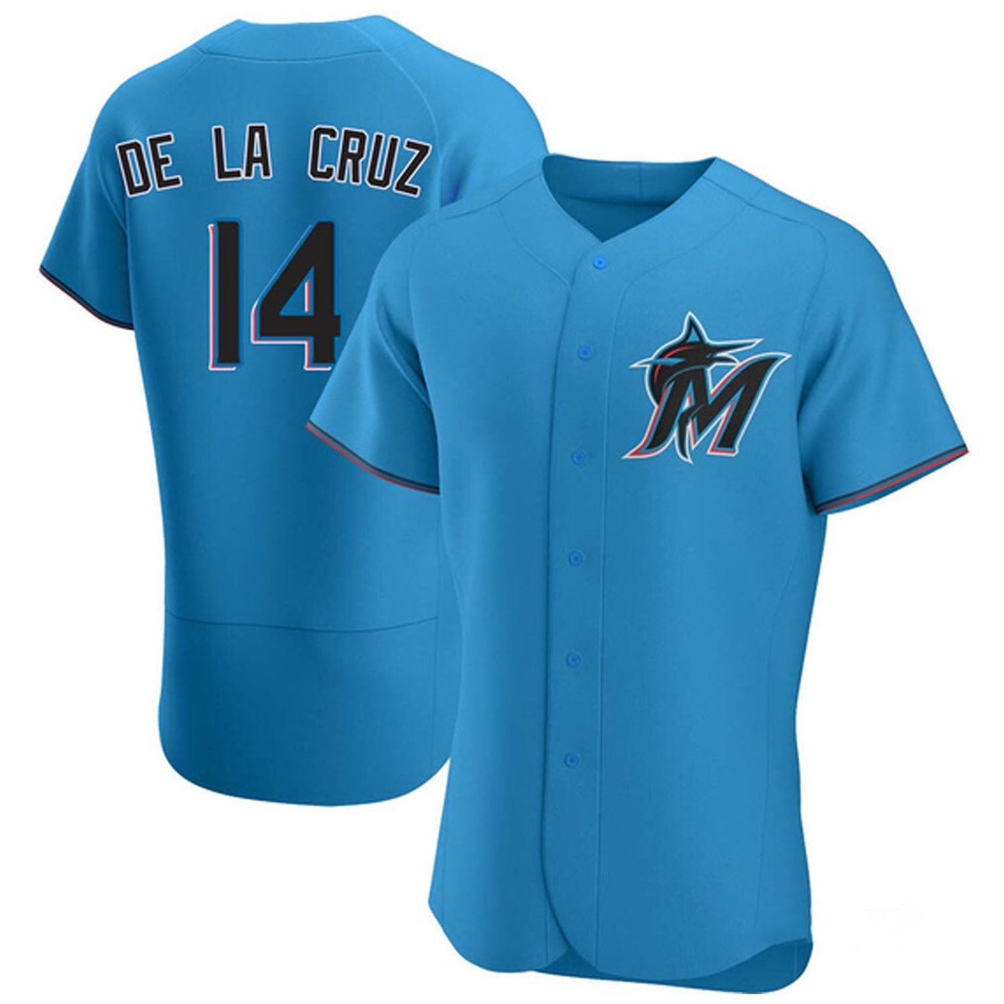 Bryan De La Cruz Miami Marlins 14 Jersey