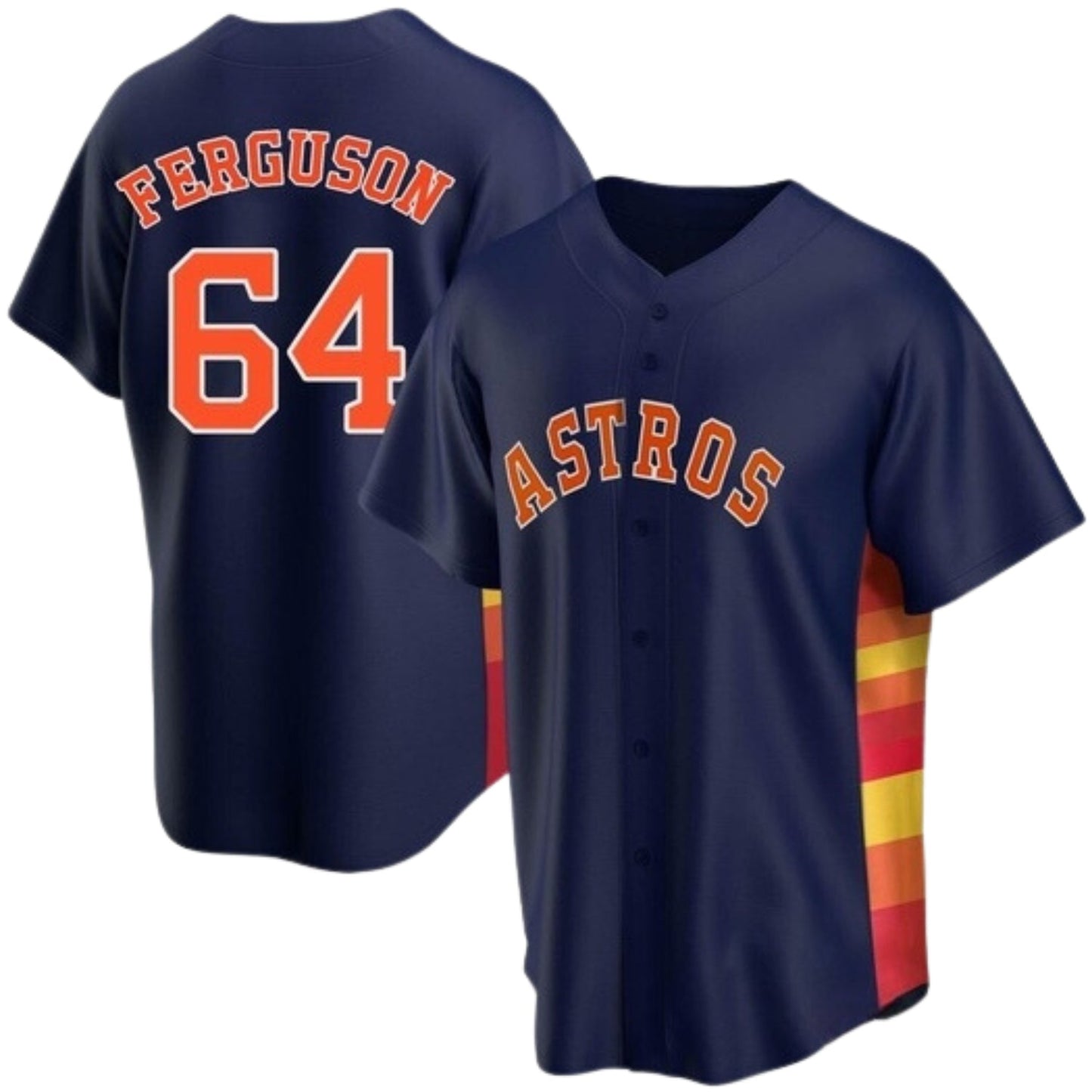 Caleb Ferguson Houston Astros 64 Jersey