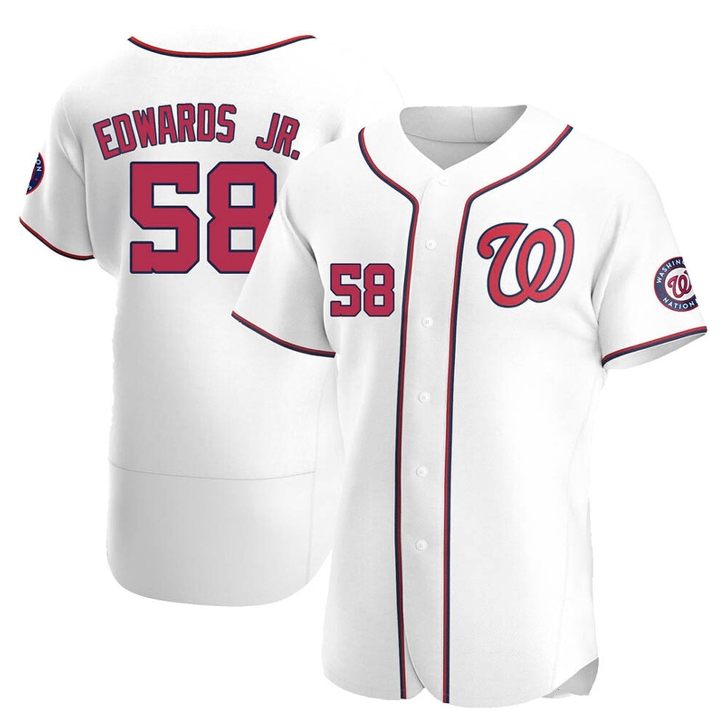 Carl Edwards Jr Washington Nationals 58 Jersey