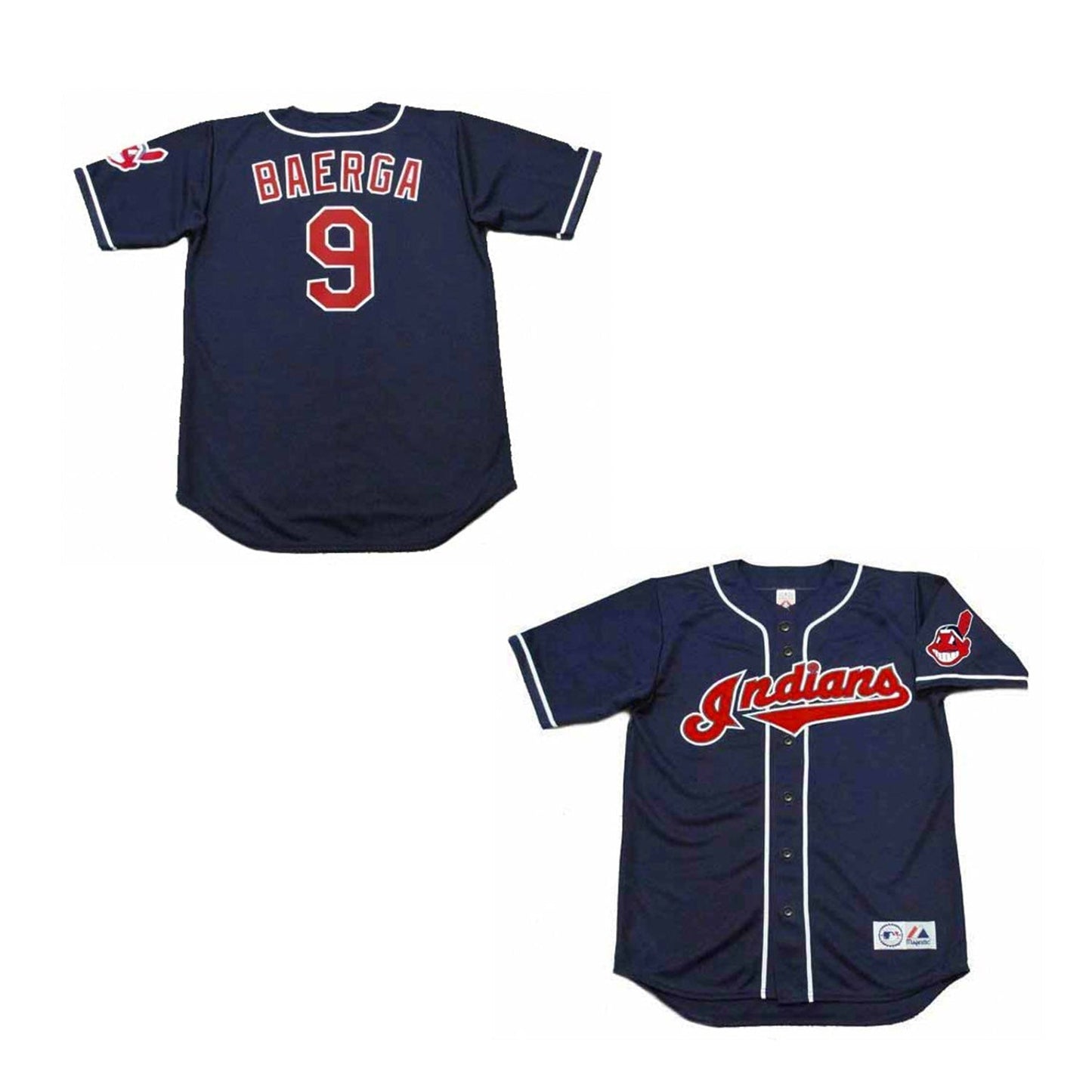 Carlos Baerga Cleveland Indians 9 Jersey