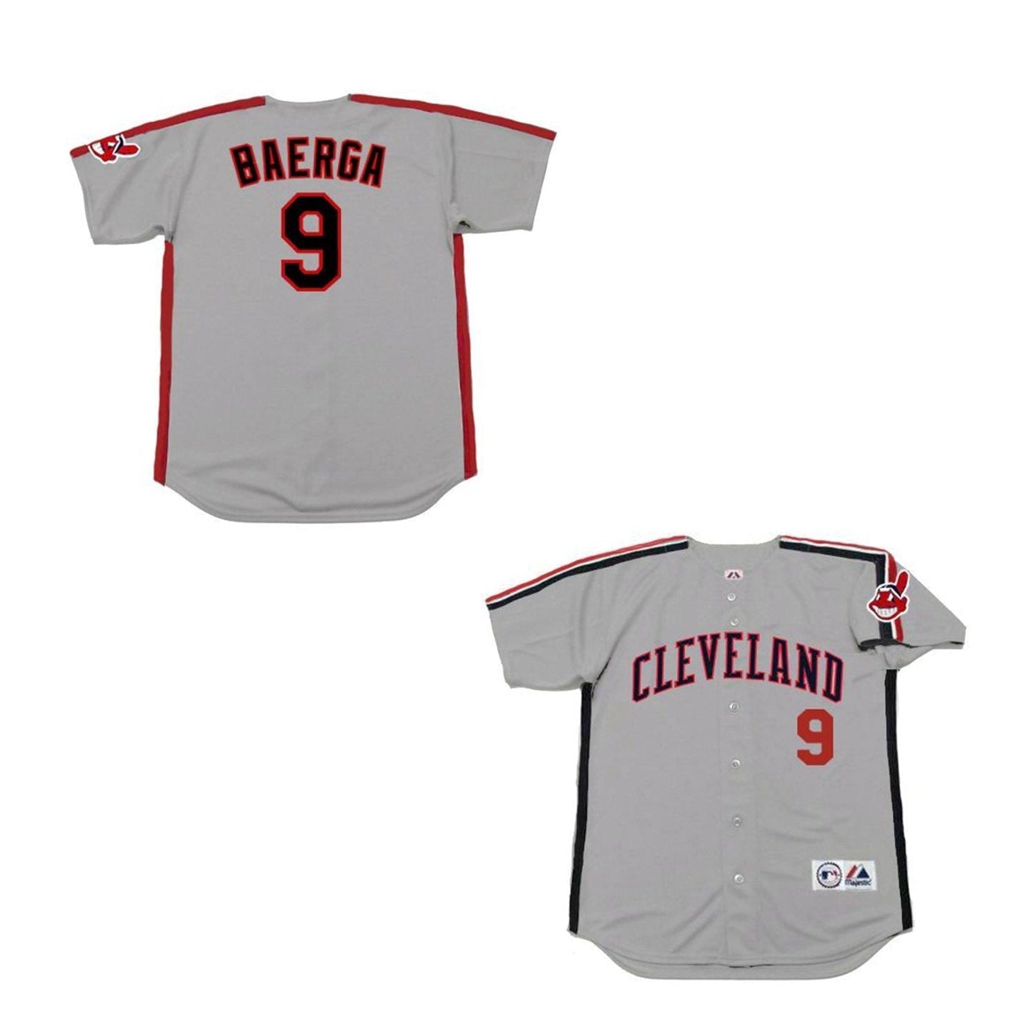 Carlos Baerga Cleveland Indians 9 Jersey
