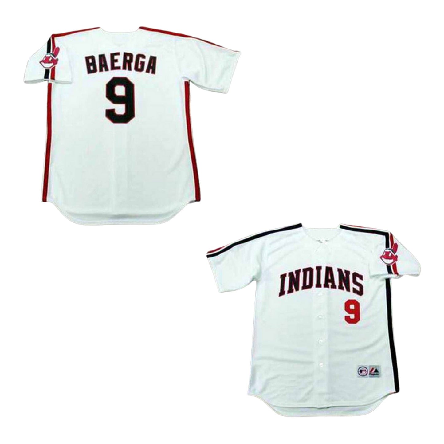 Carlos Baerga Cleveland Indians 9 Jersey