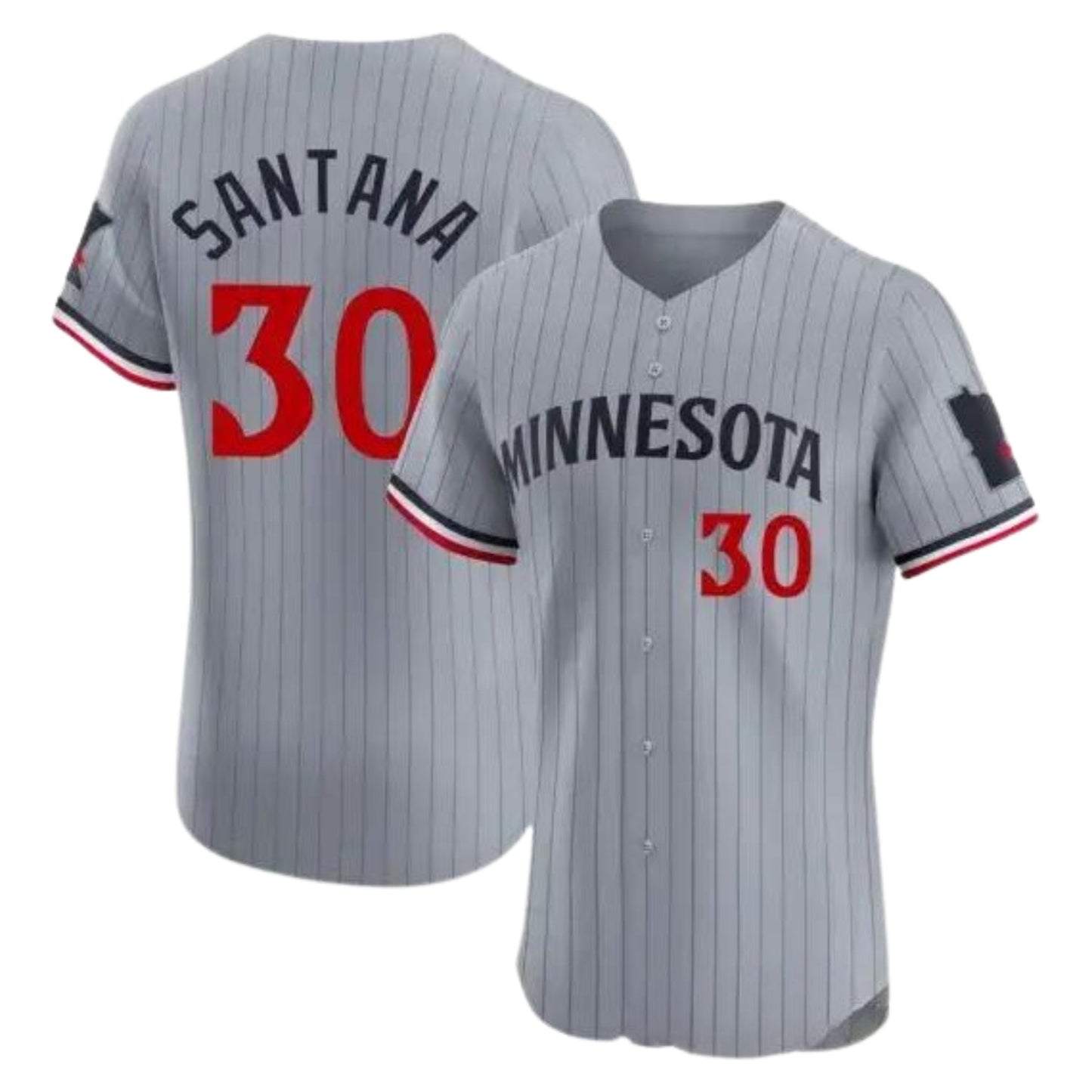 Carlos Santana Minnesota Twins 30 Jersey