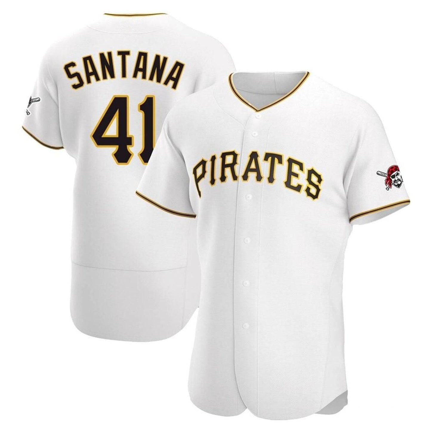 Carlos Santana Pittsburgh Pirates 41 Jersey