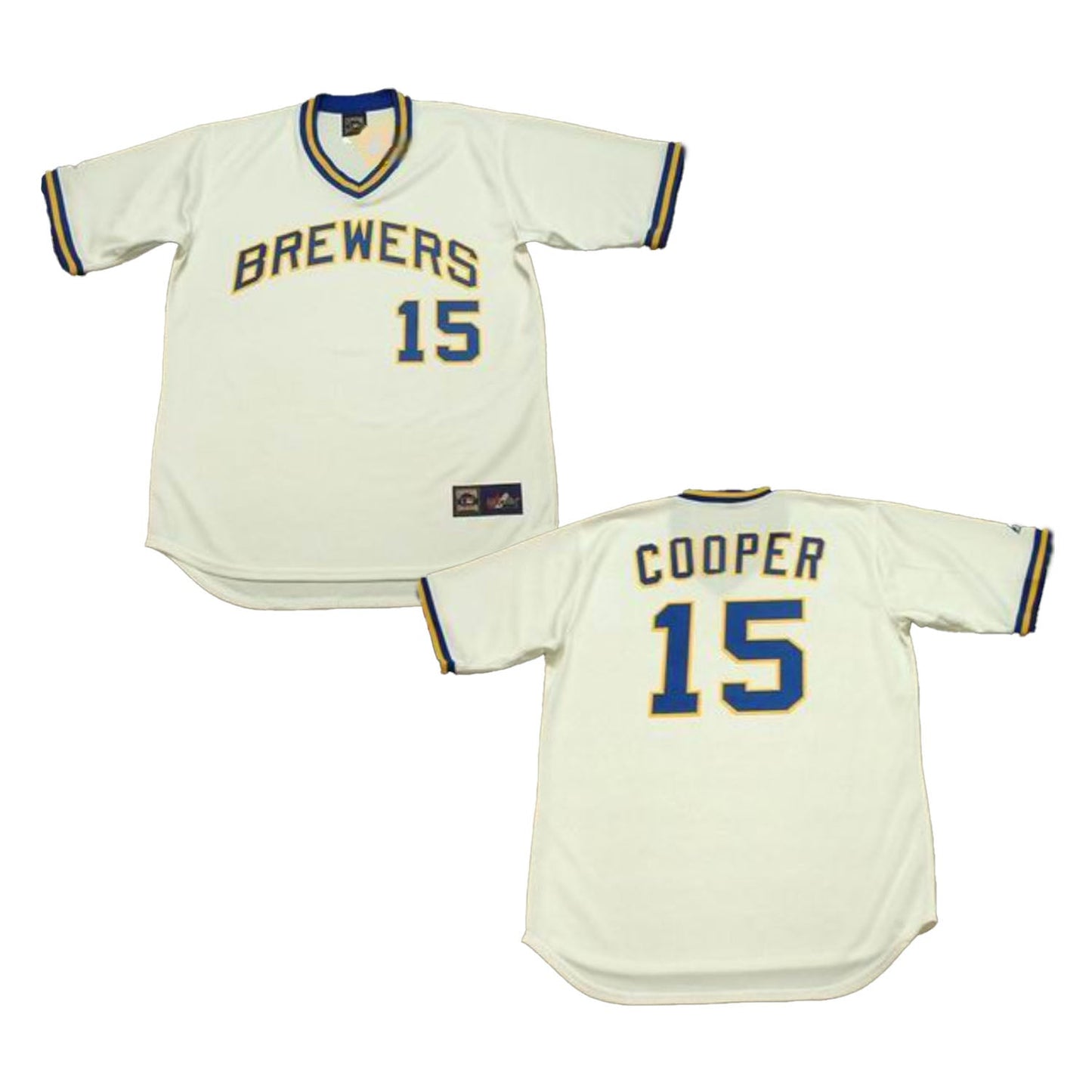 Cecil Cooper Milwaukee Brewers 15 Jersey