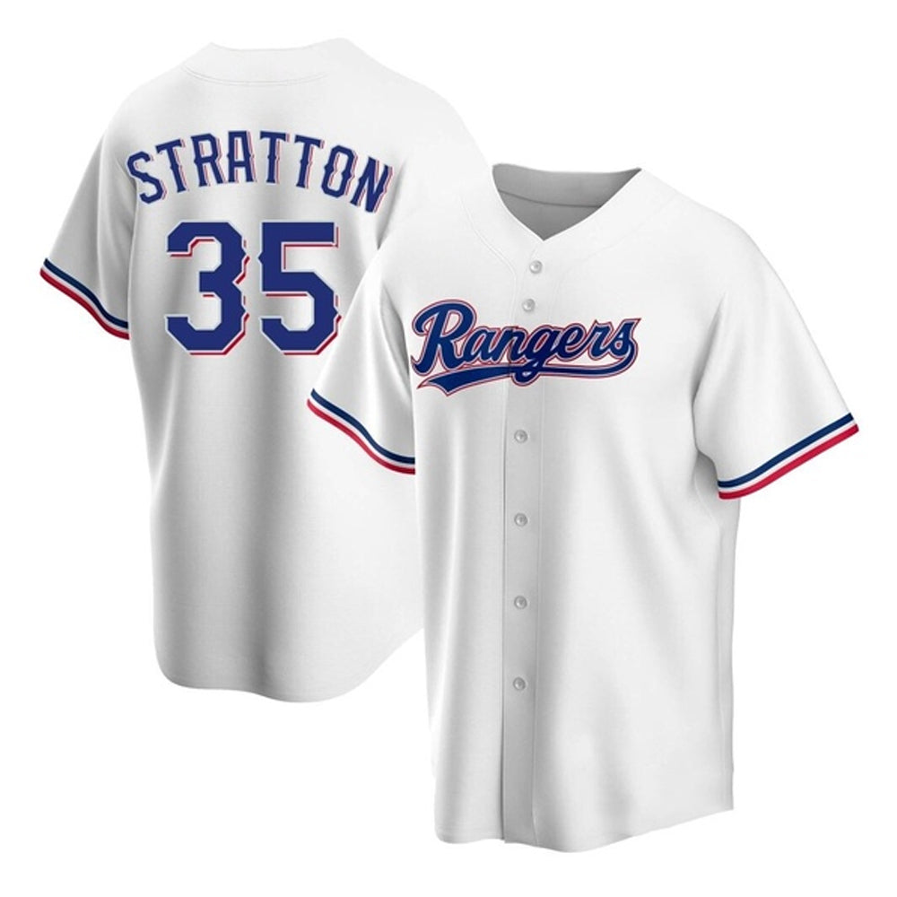 Chris Stratton Texas Ranger 35 Jersey