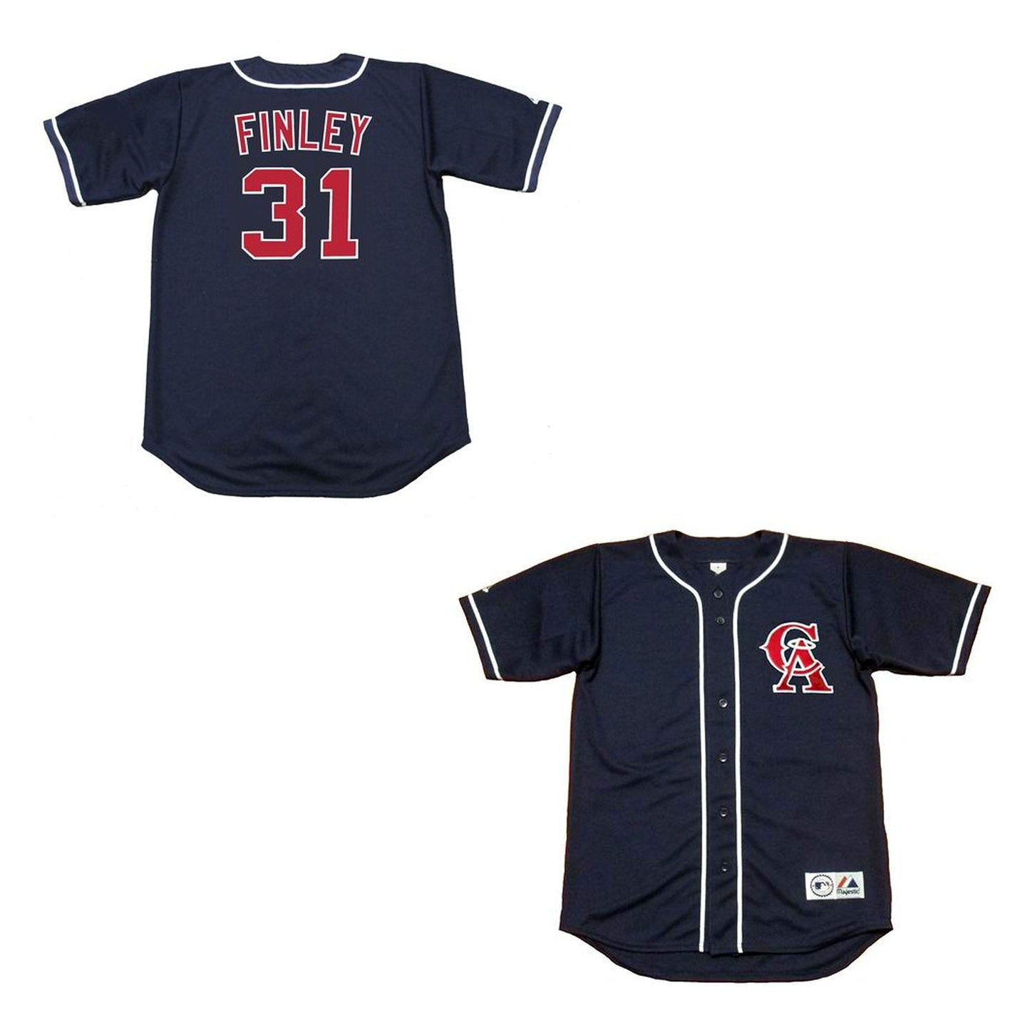 Chuck Finley California Angels 31 Jersey