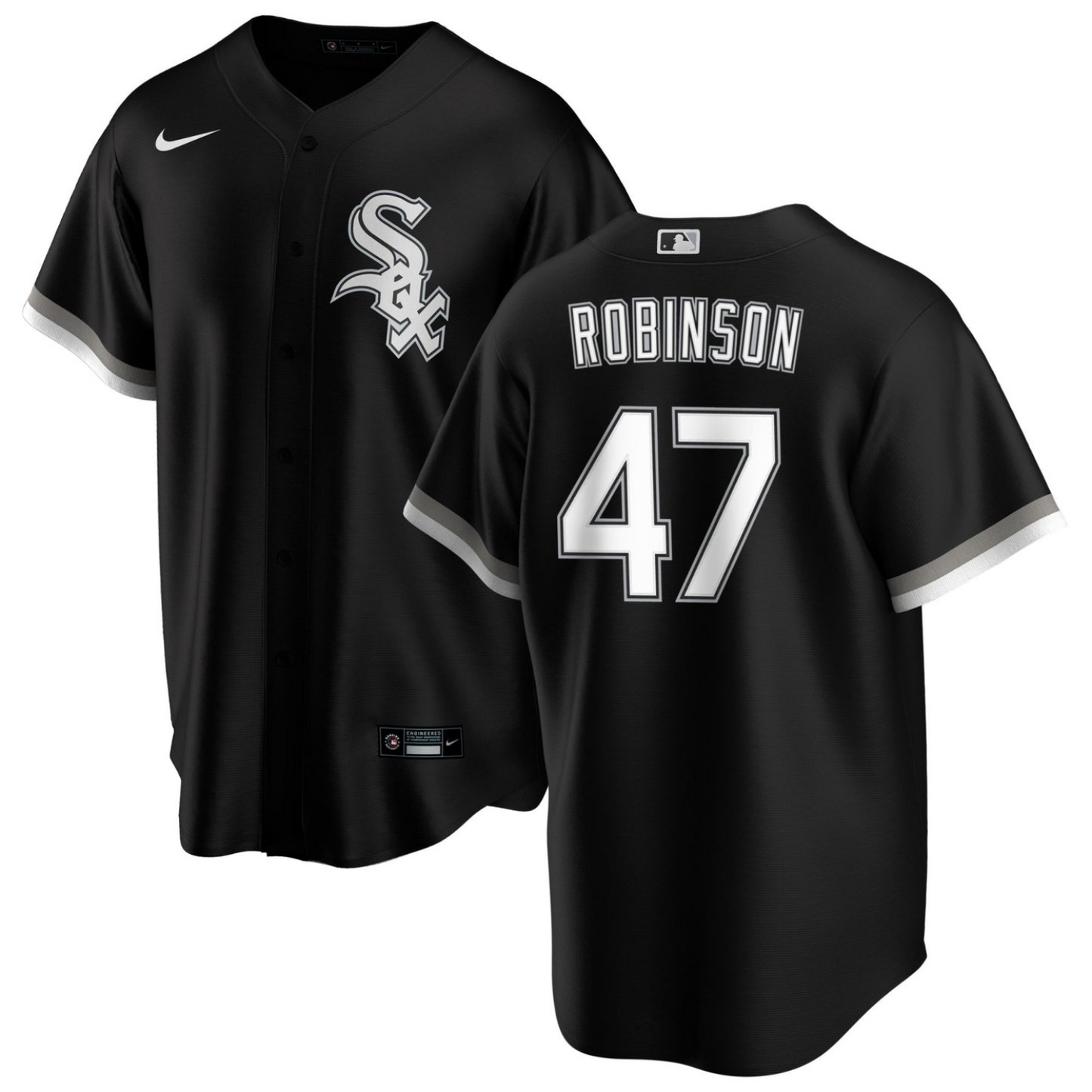 Chuckie Robinson Chicago White Sox 47 Jersey