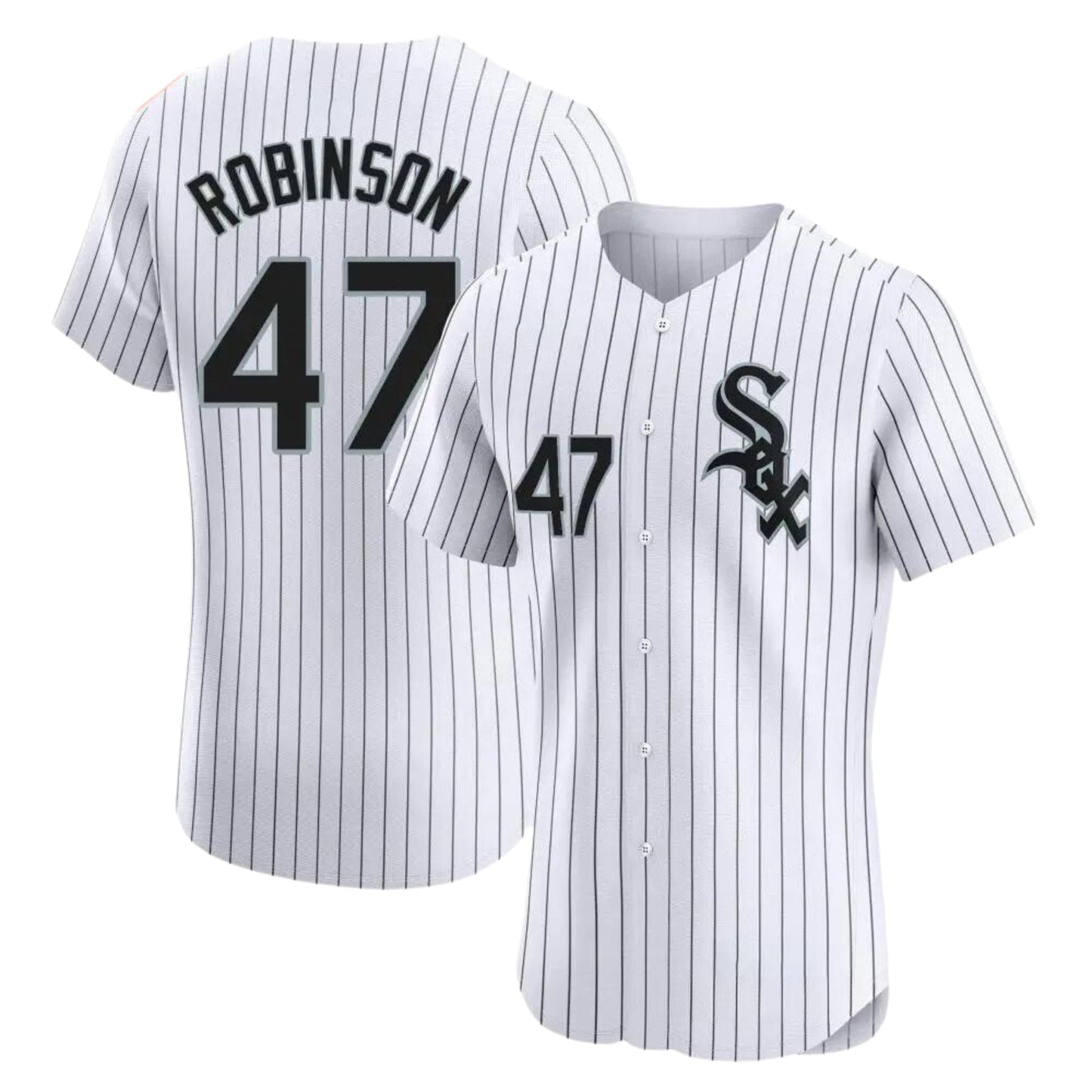 Chuckie Robinson Chicago White Sox 47 Jersey
