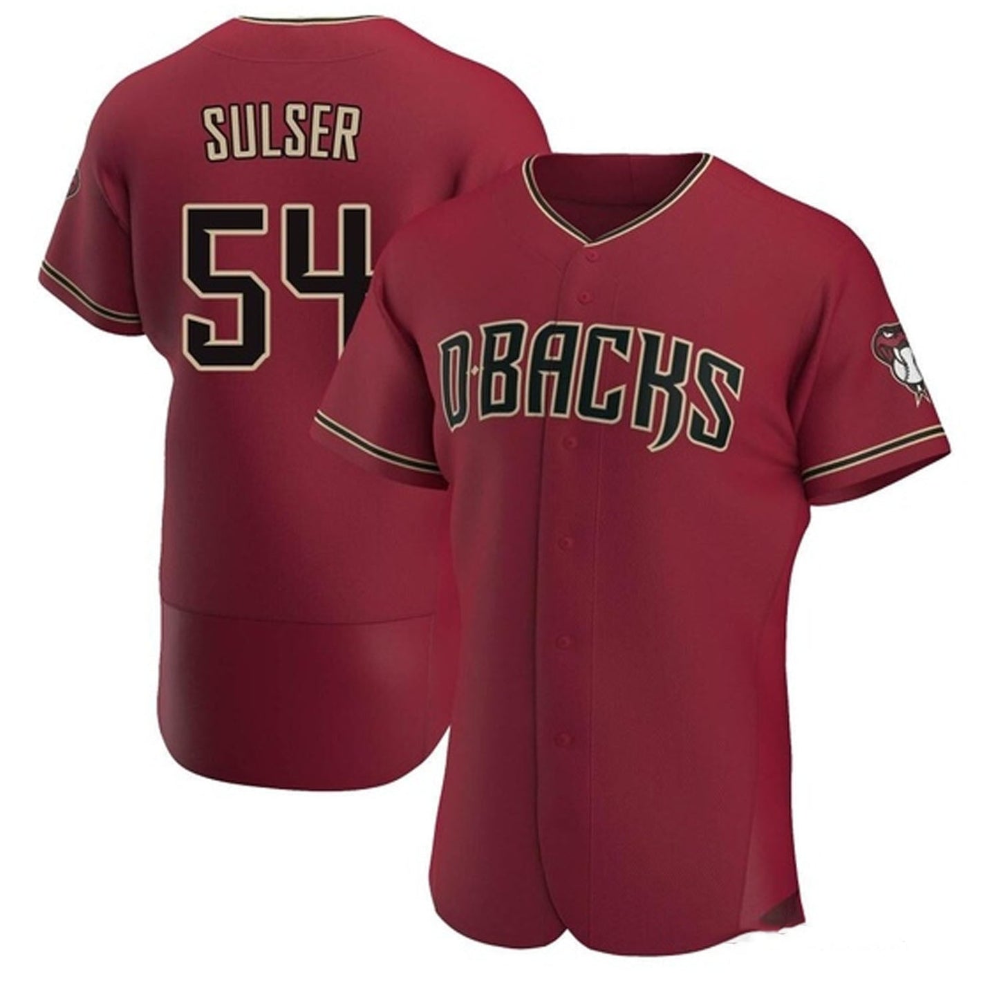 Cole Sulser Arizona Diamondbacks 54 Jersey