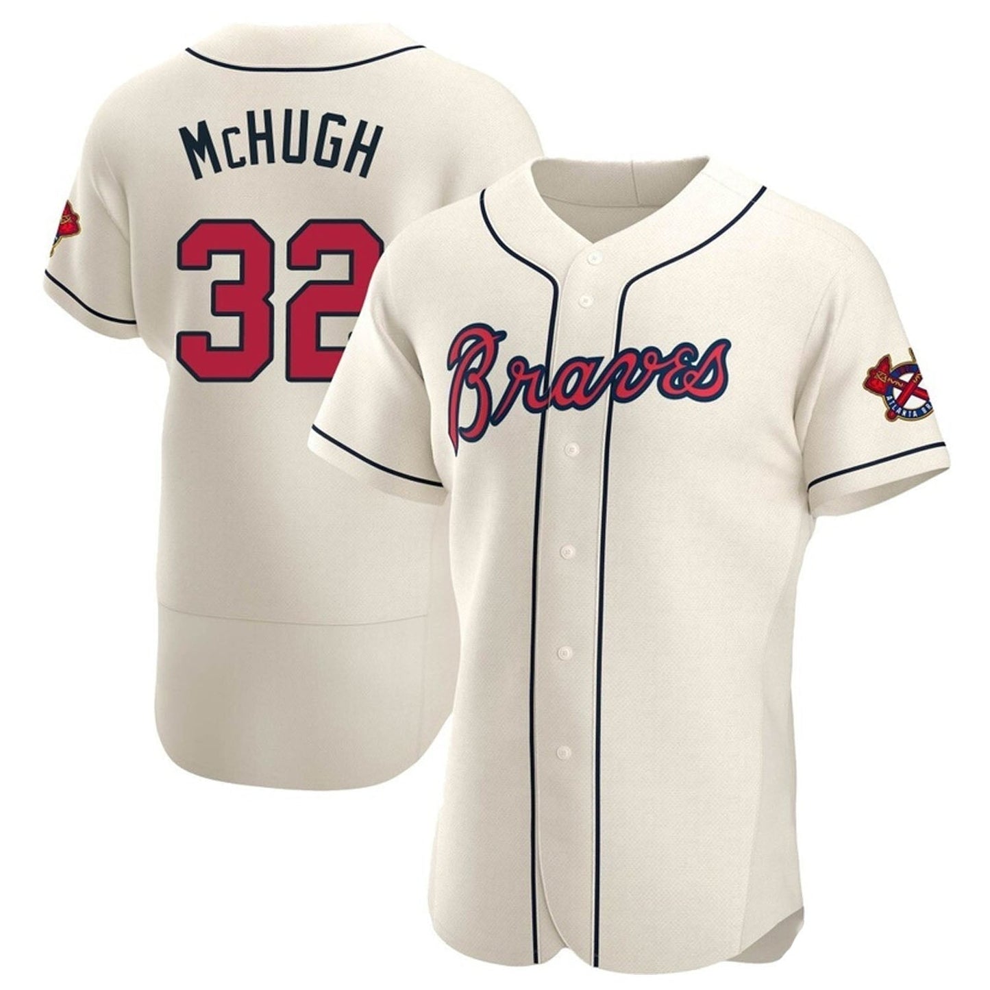 Collin McHugh Atlanta Braves 32 Jersey
