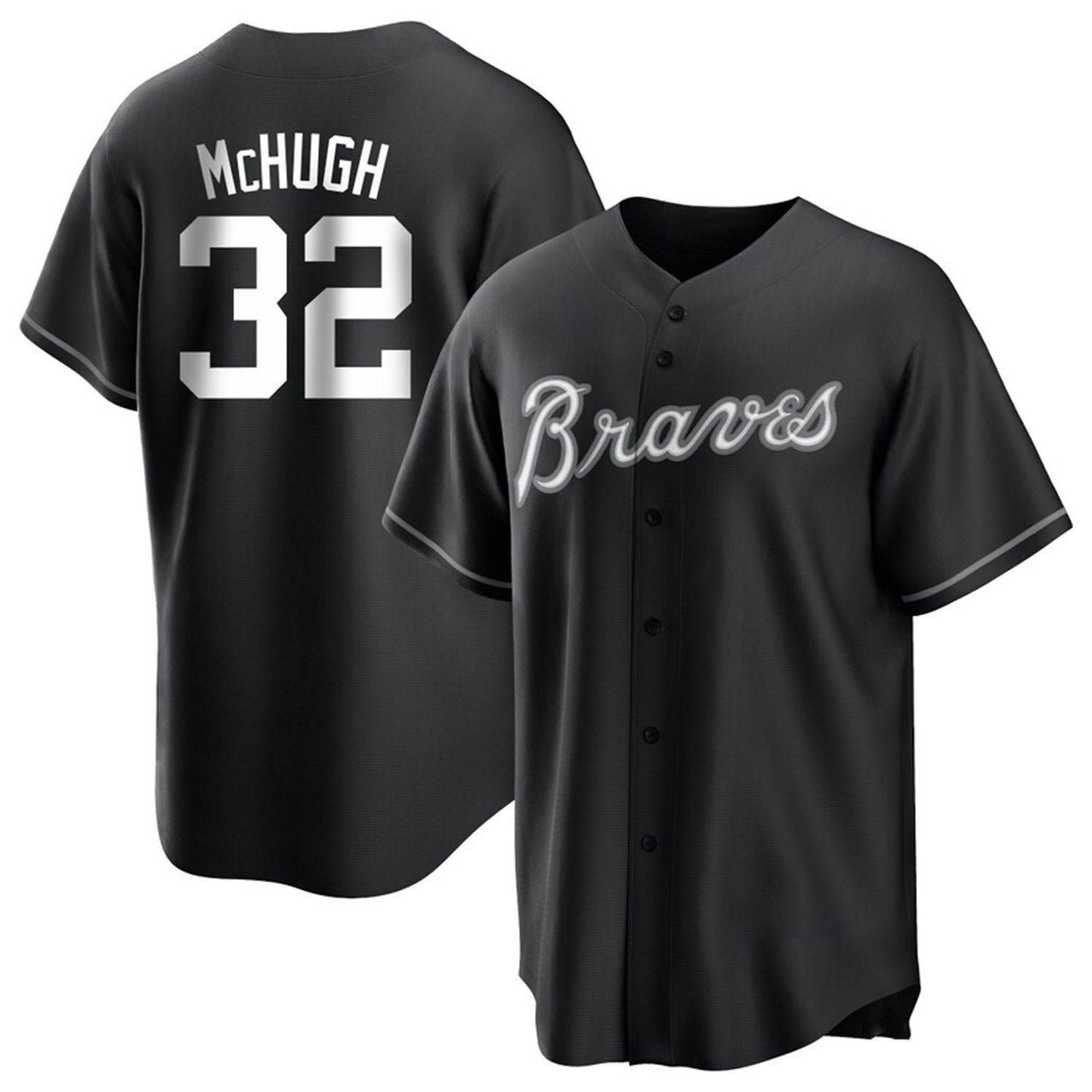 Collin McHugh Atlanta Braves 32 Jersey
