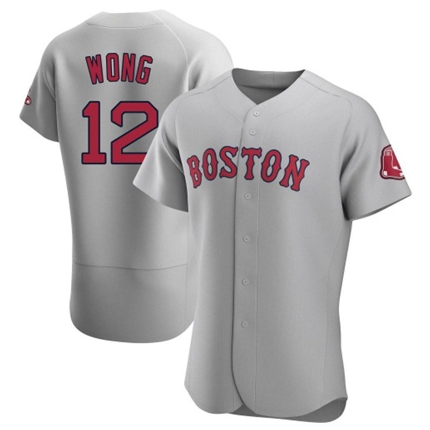 Connor Wong Boston Red Sox 12 Jersey