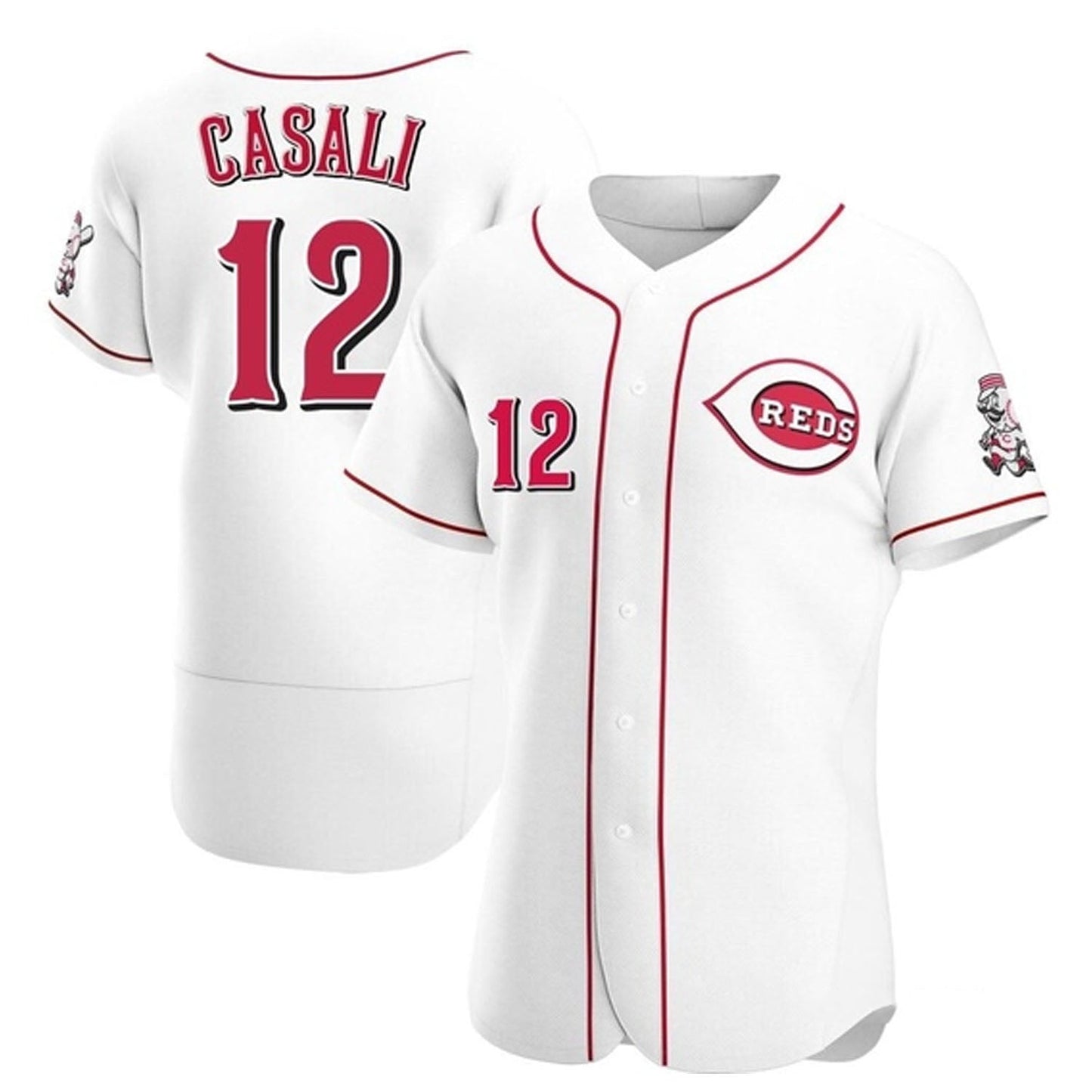 Curt Casali Cincinnati Reds 12 Jersey