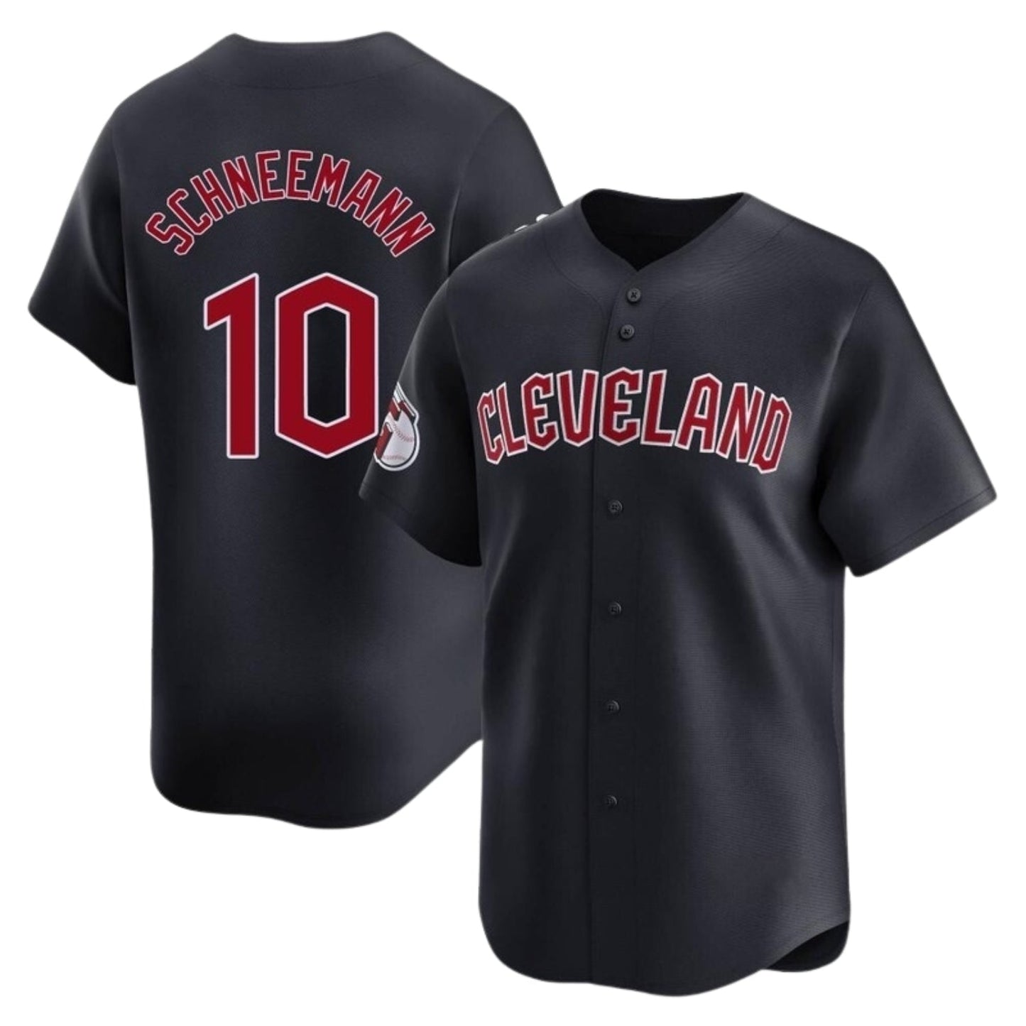 Daniel Schneemann Cleveland Guardians 10 Jersey