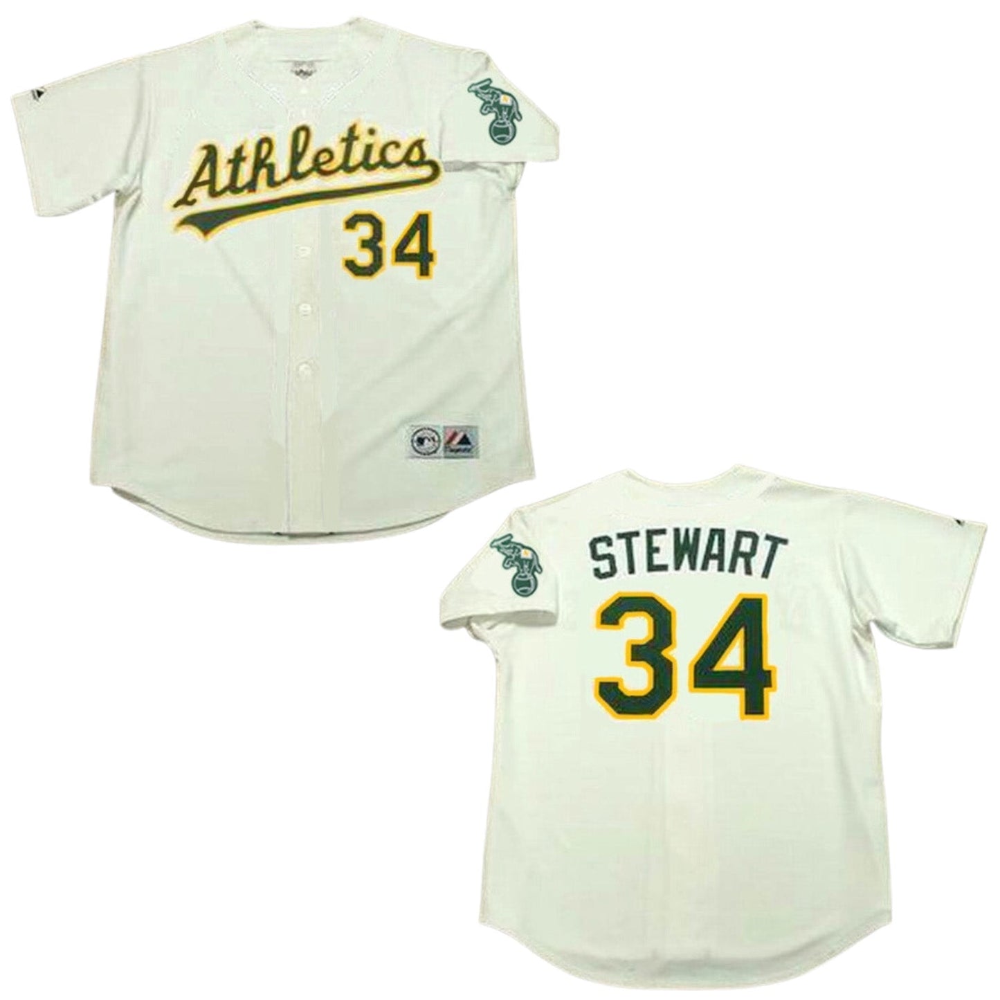 Dave Stewart Oakland Athletics 34 Jersey