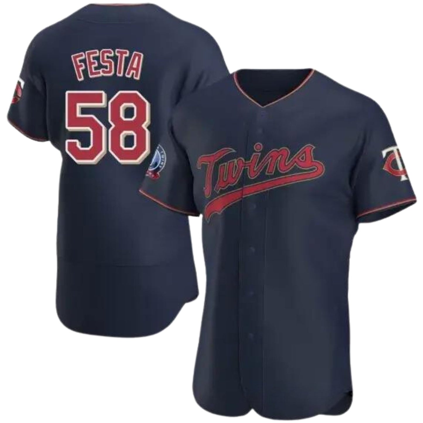 David Festa Minnesota Twins 58 Jersey