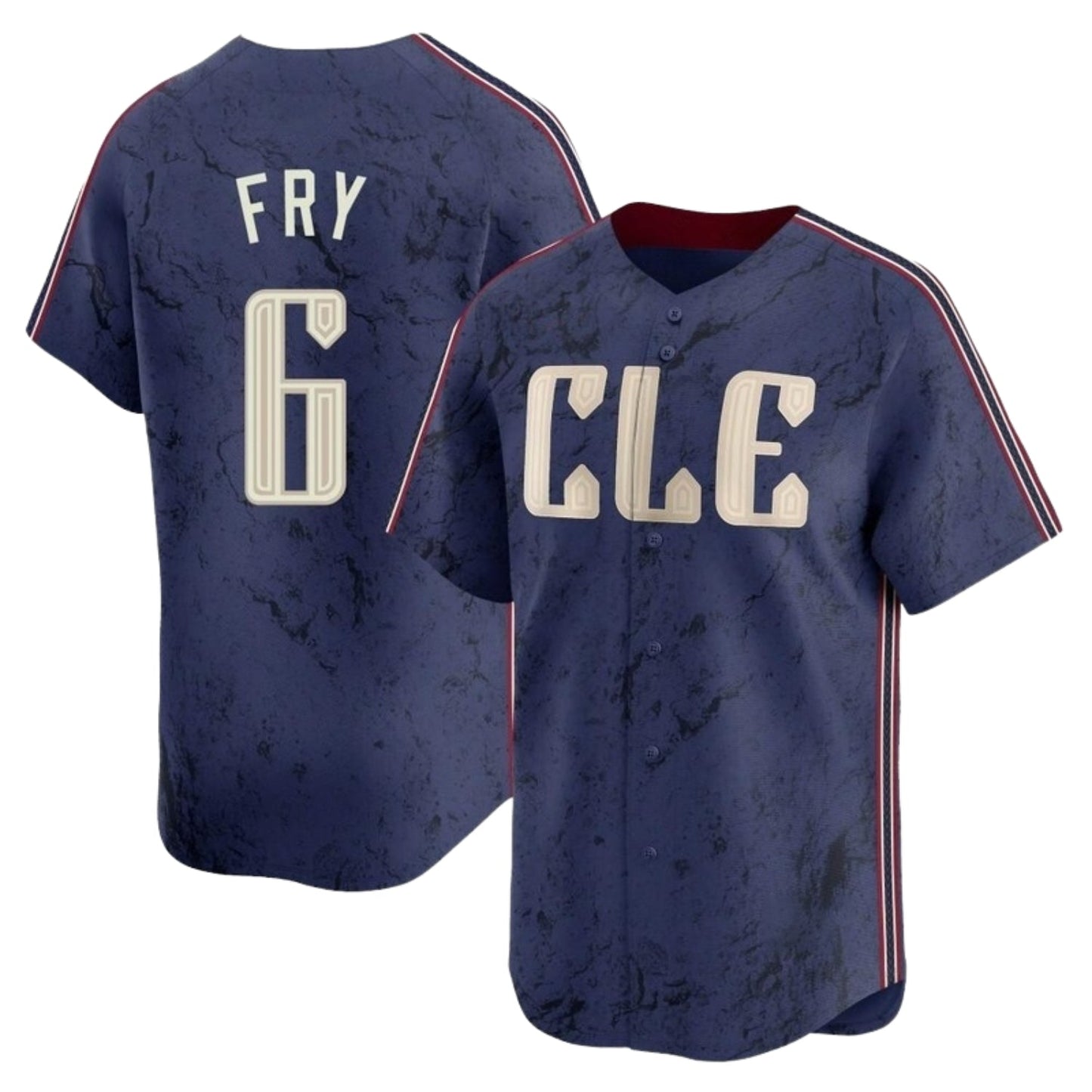 David Fry Cleveland Guardians 6 Jersey