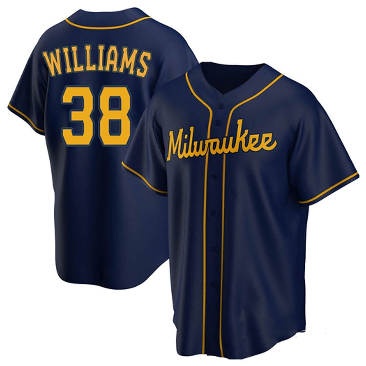 Devin Williams Milwaukee Brewers 38 Jersey