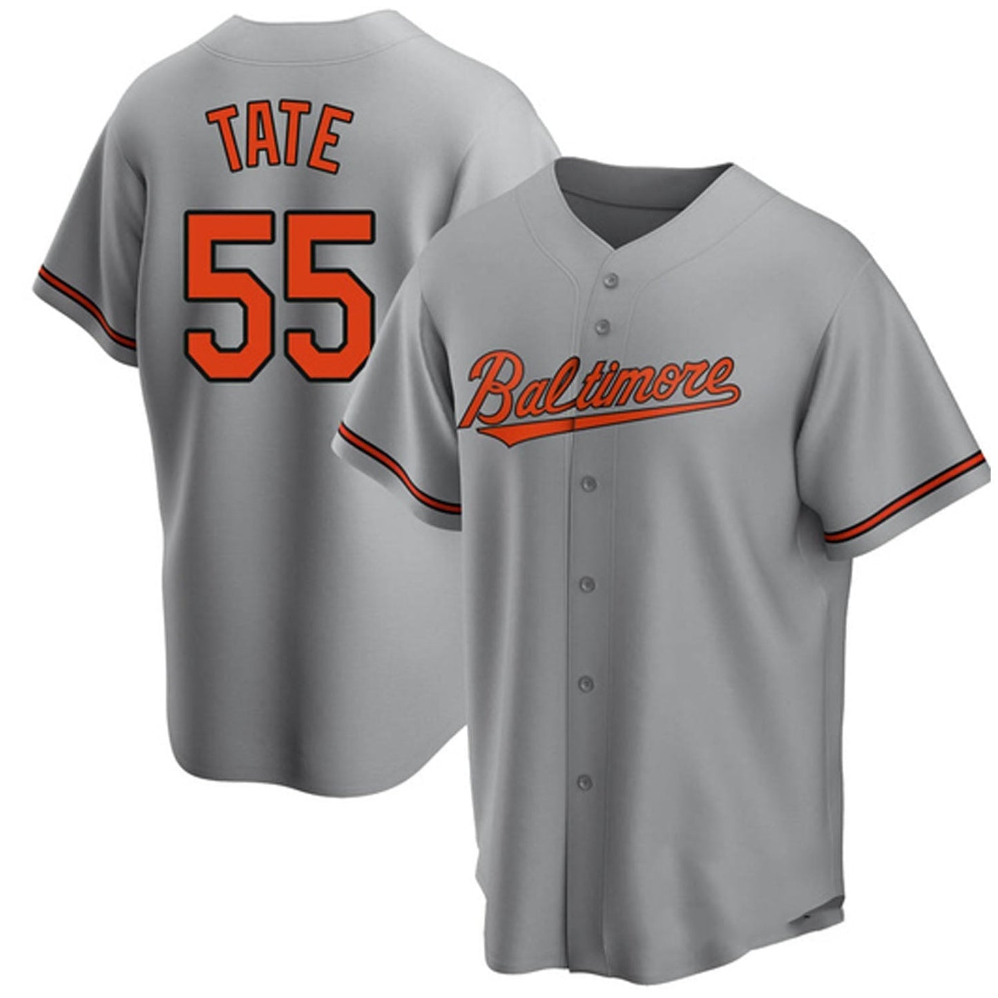 Dillon Tate Baltimore Orioles 55 Jersey