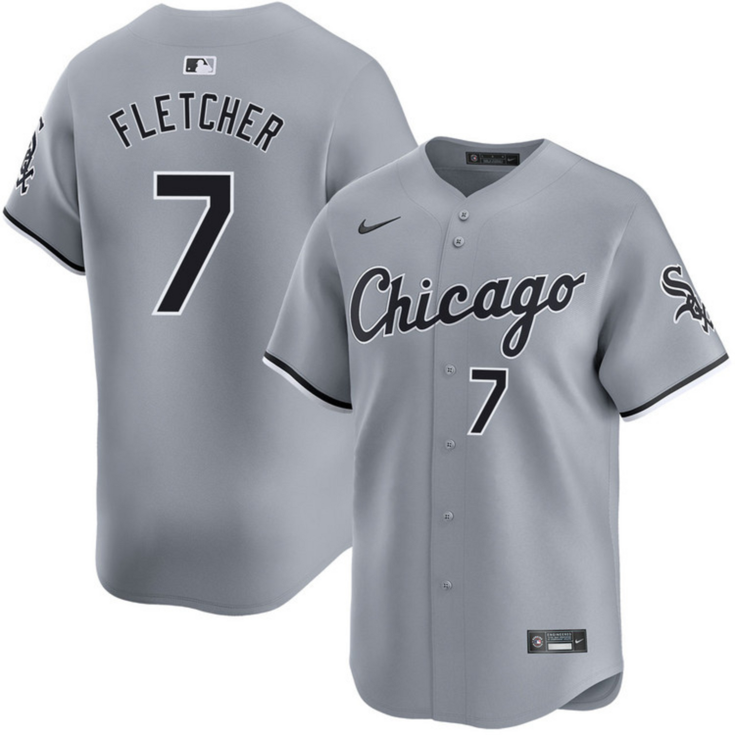 Dominic Fletcher Chicago White Sox 7 Jersey