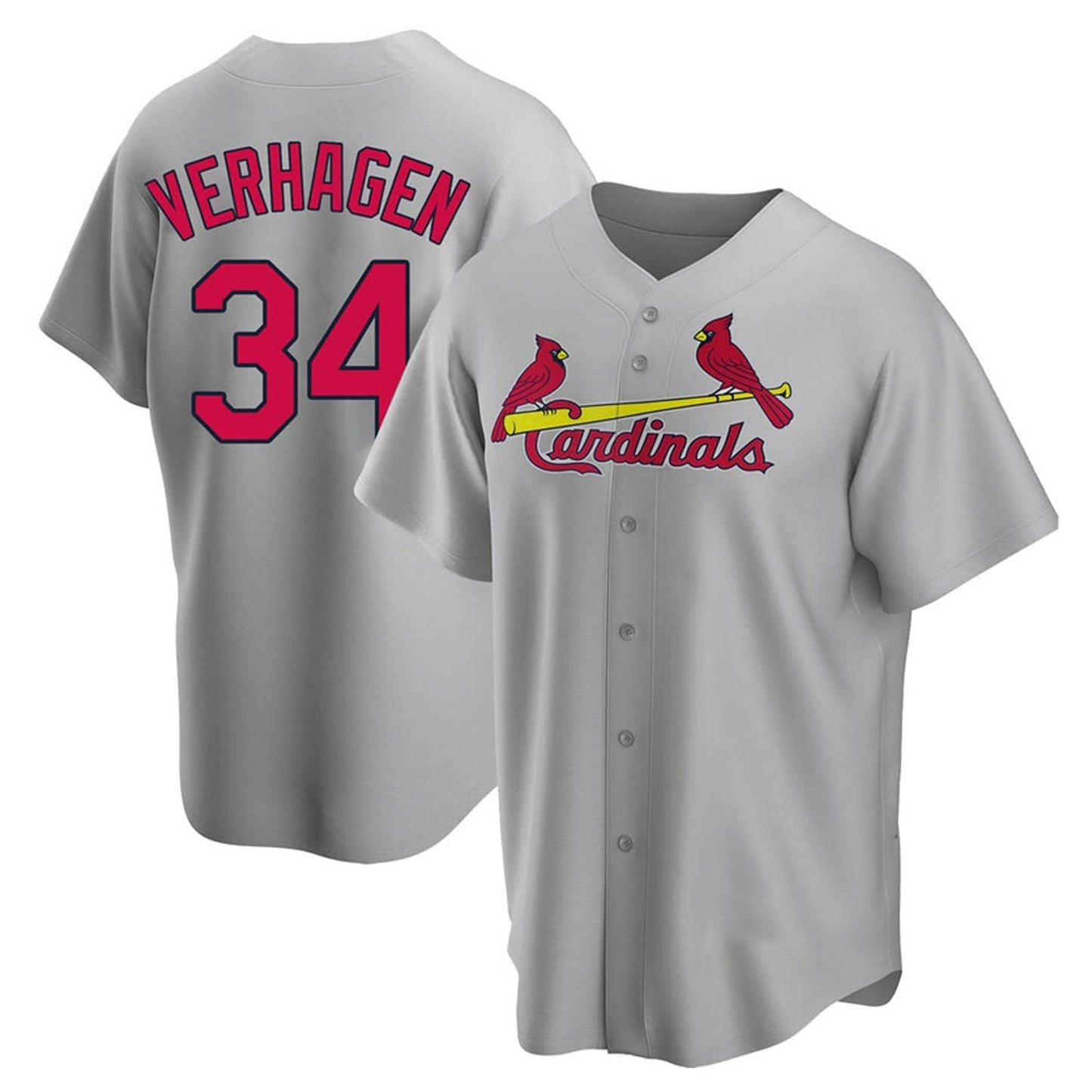 Drew VerHagen St Louis Cardinals 34 Jersey