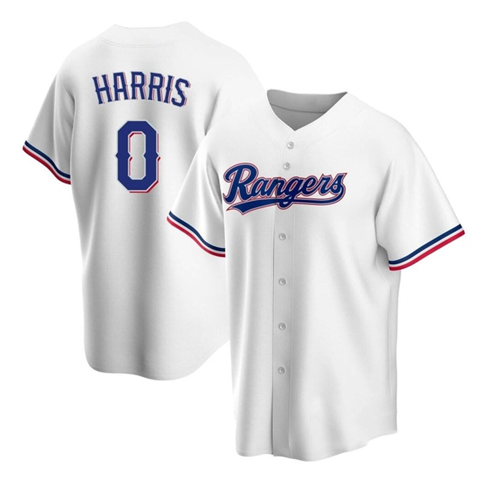 Dustin Harris Texas Ranger 0 Jersey