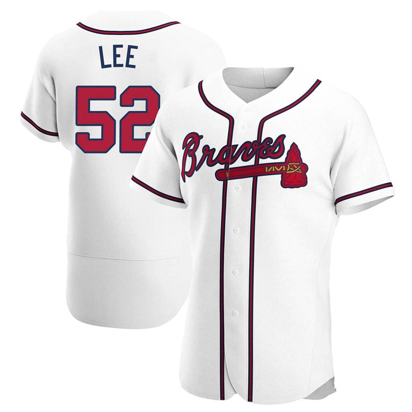 Dylan Lee Atlanta Braves 52 Jersey