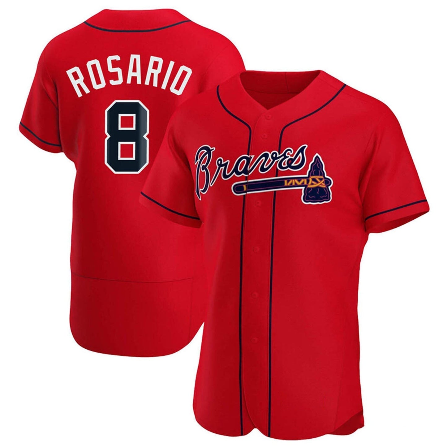Eddie Rosario Atlanta Braves 8 Jersey