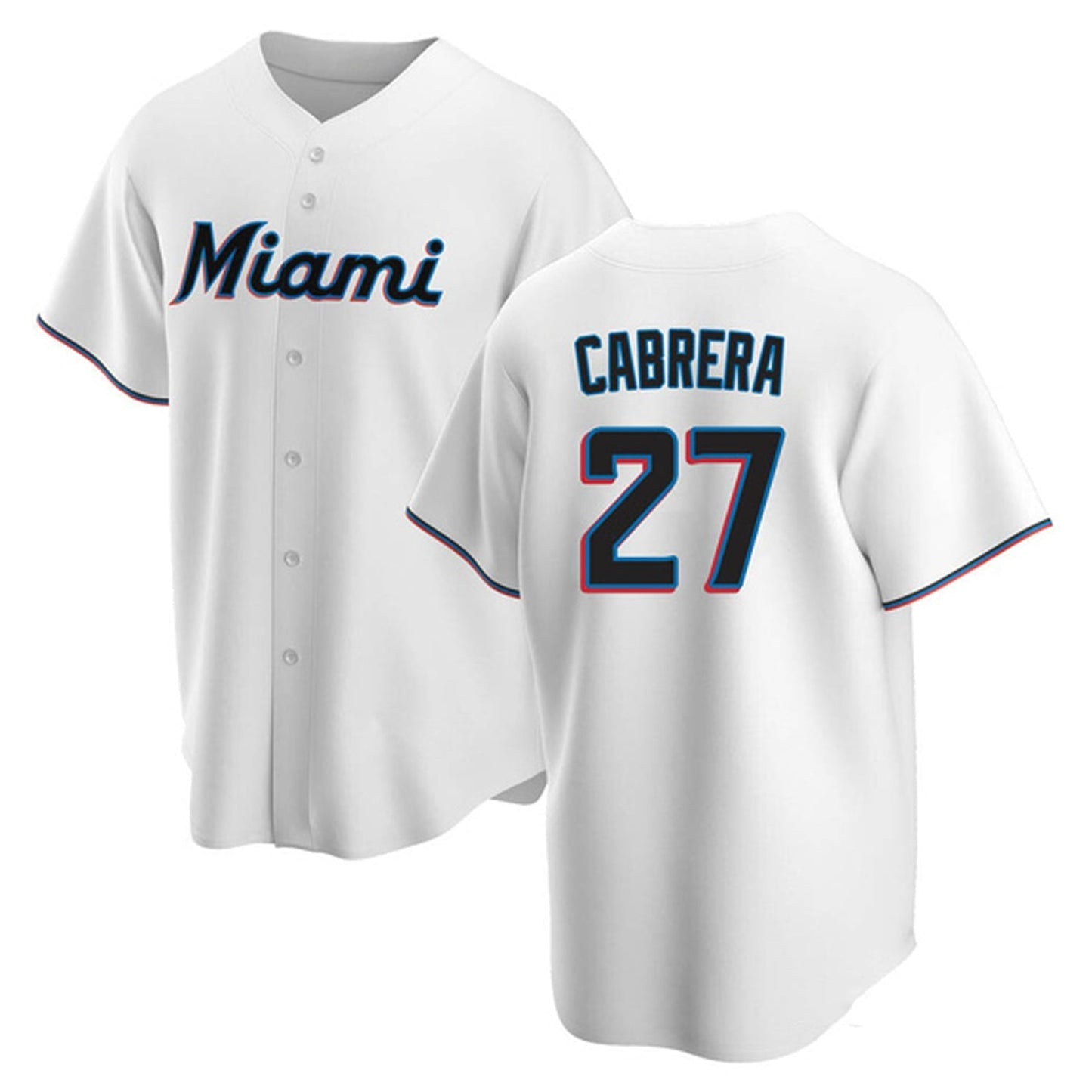 Edward Cabrera Miami Marlins 27 Jersey