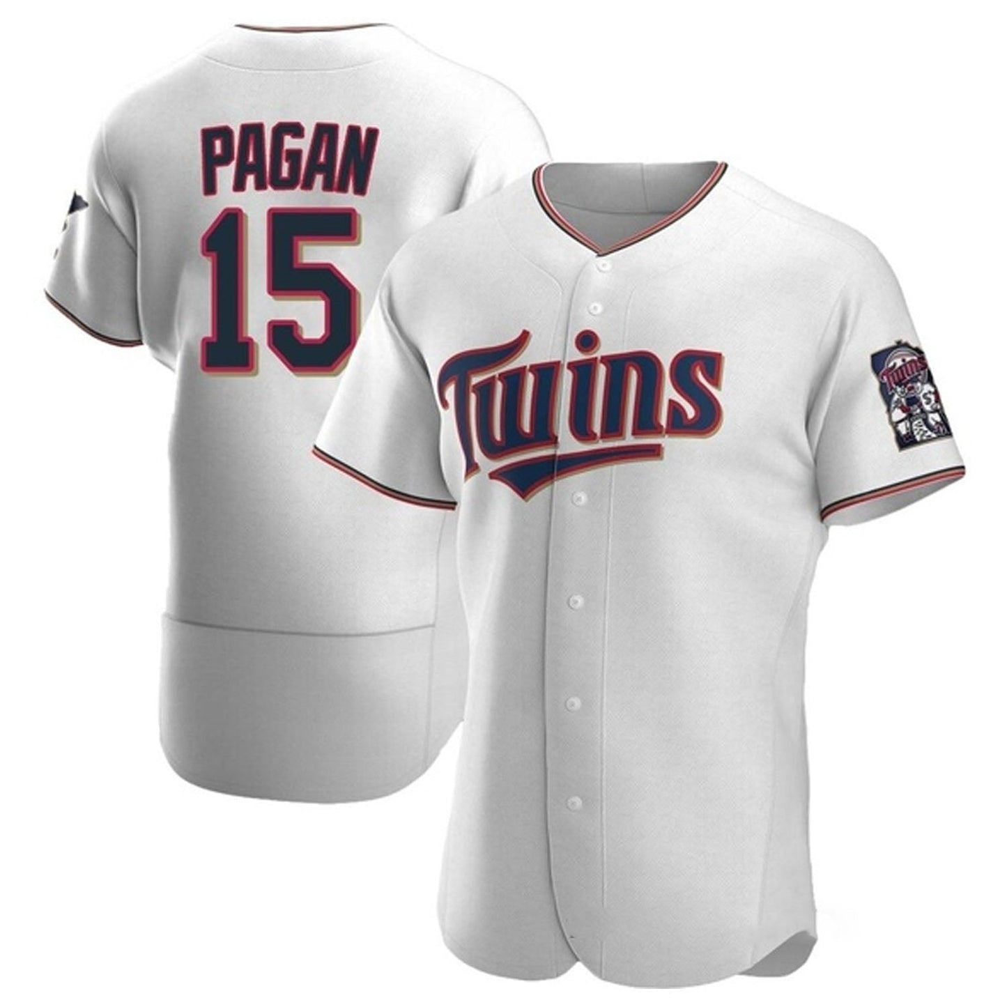 Emilio Pagan Minnesota Twins 15 Jersey