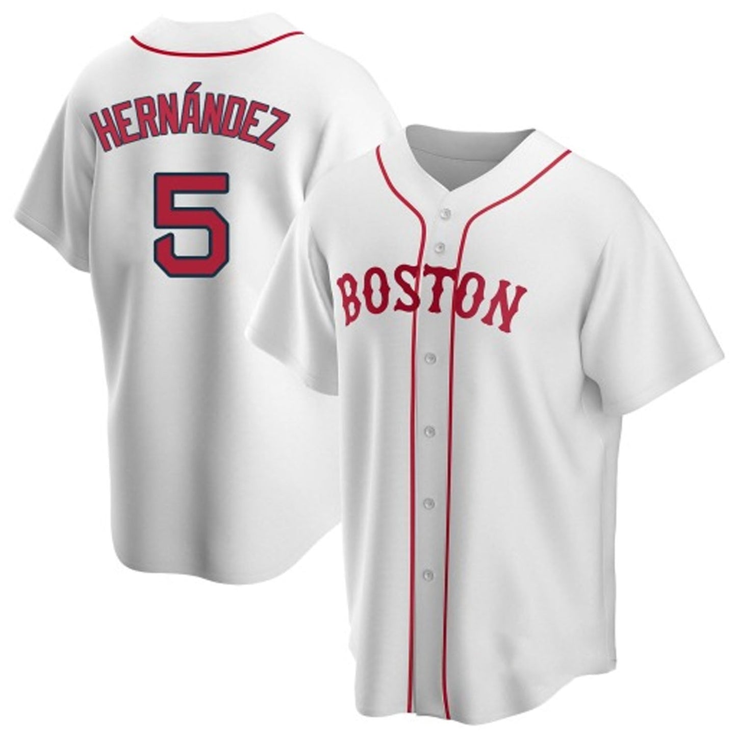 Enrique Hernandez Boston Red Sox 5 Jersey