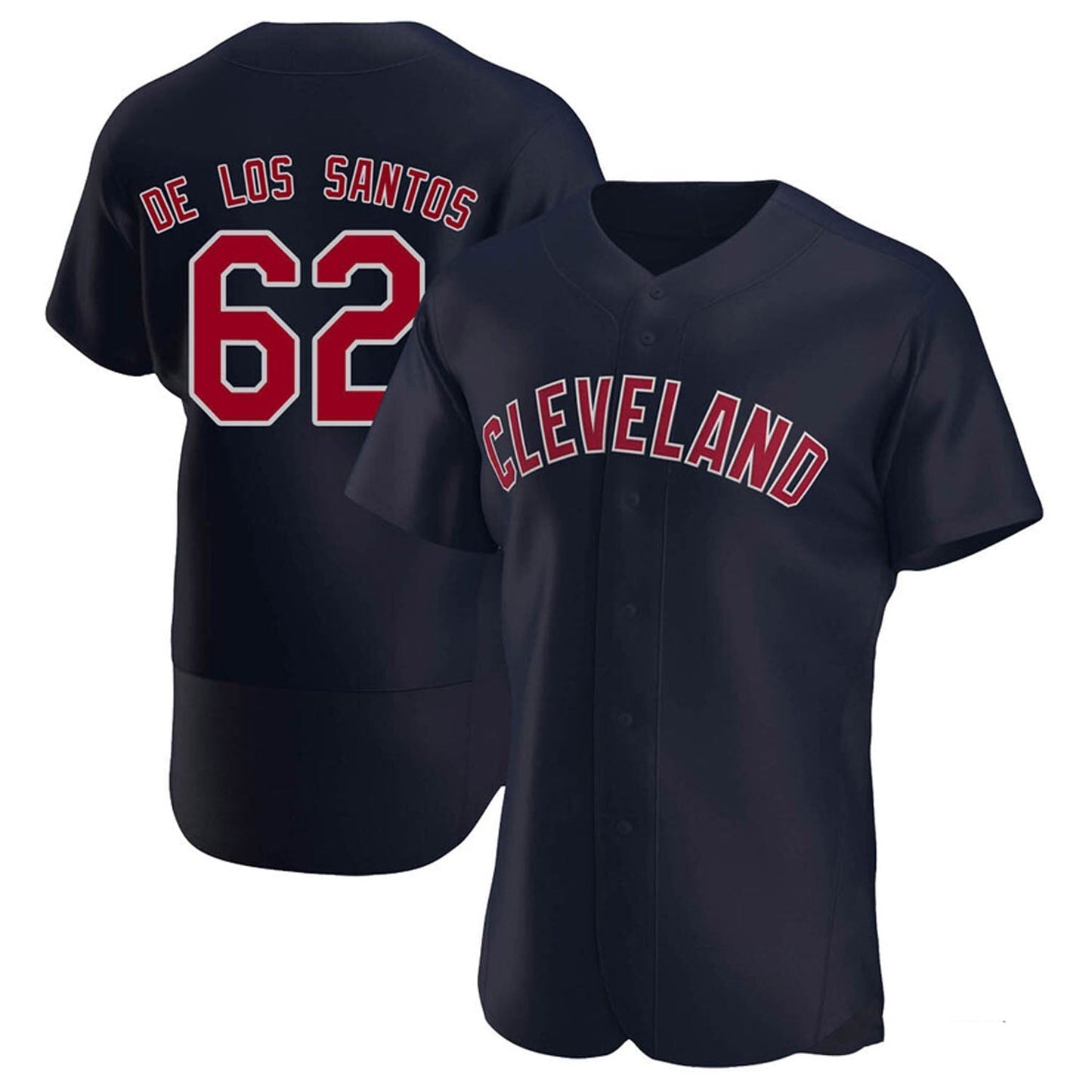 Enyel De Los Santos Cleveland Indians 62 Jersey