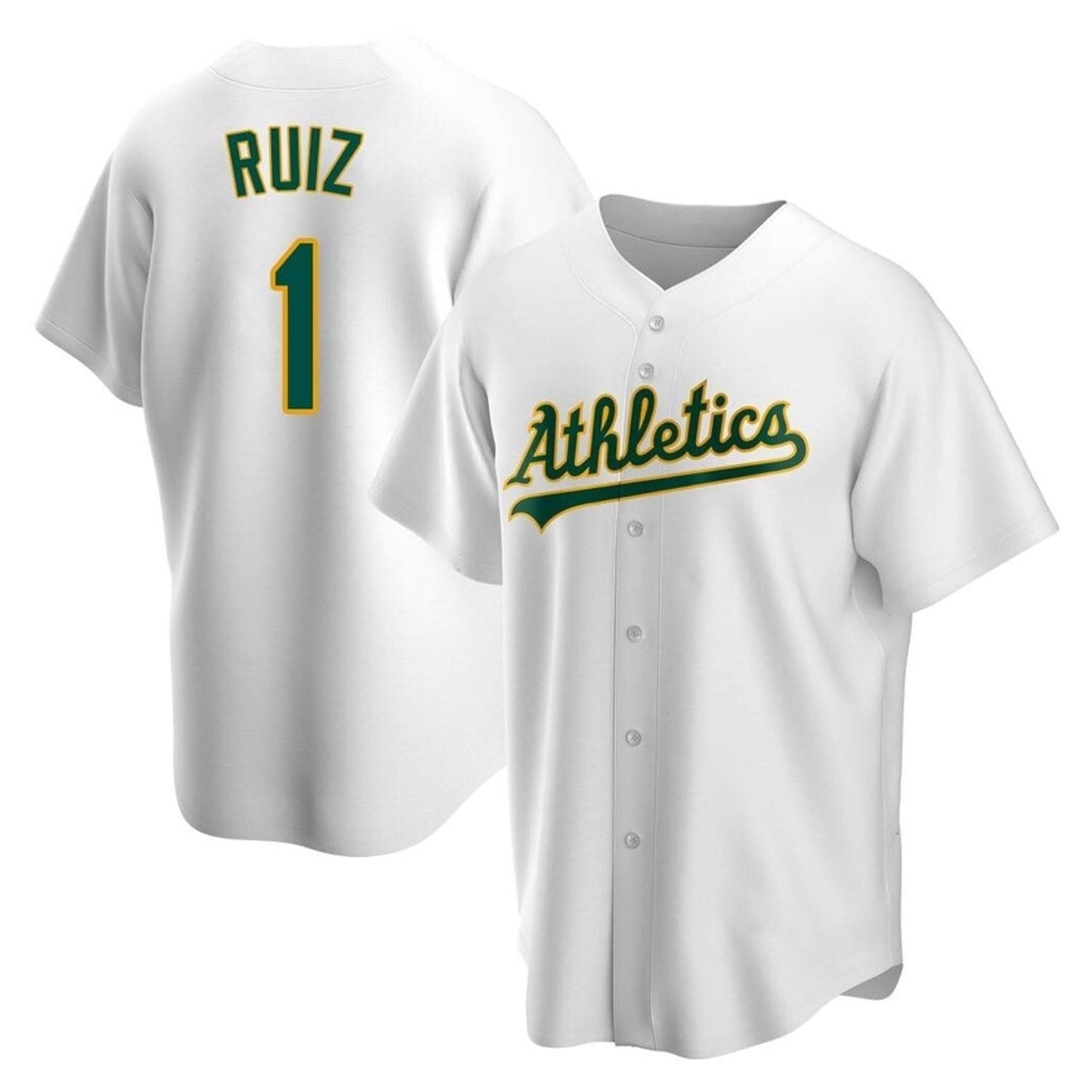 Esteury Ruiz Oakland Athletics 1 Jersey