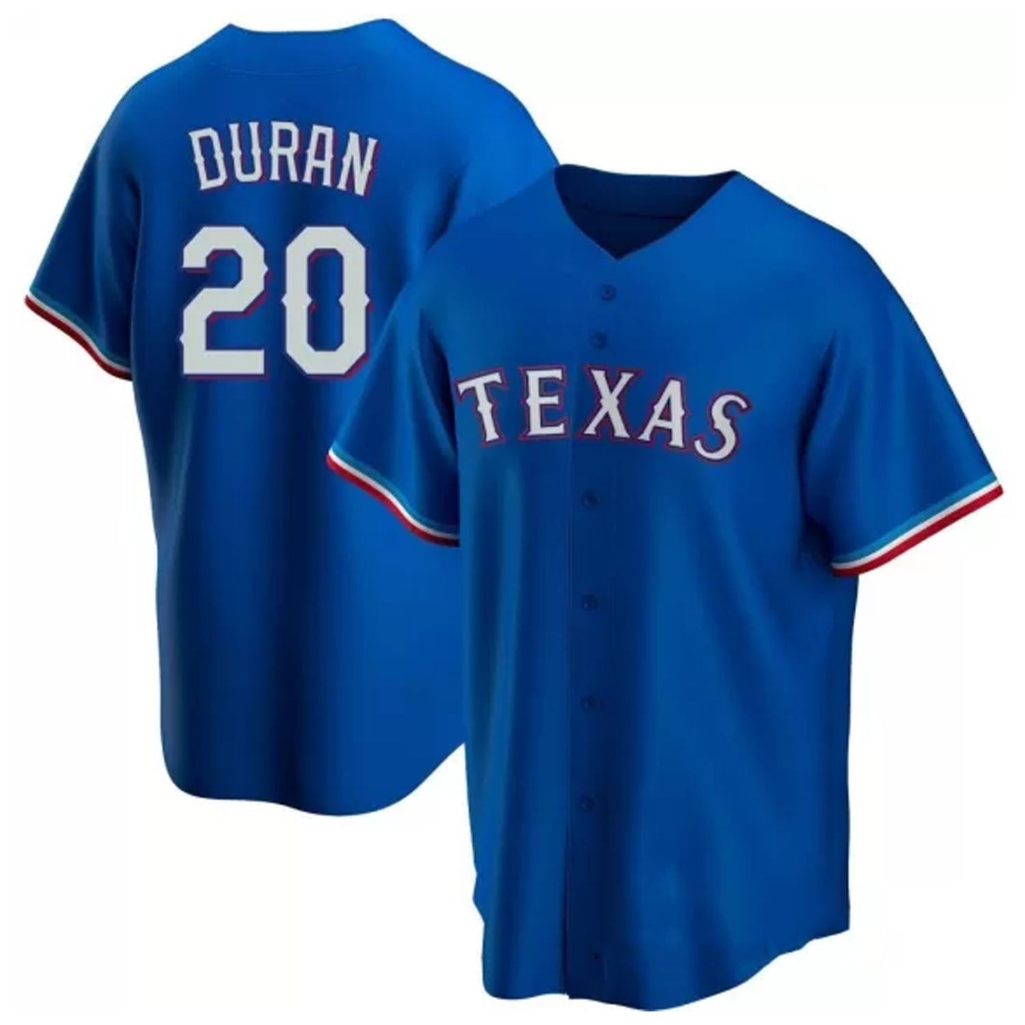 Ezequiel Duran Texas Rangers 20 Jersey