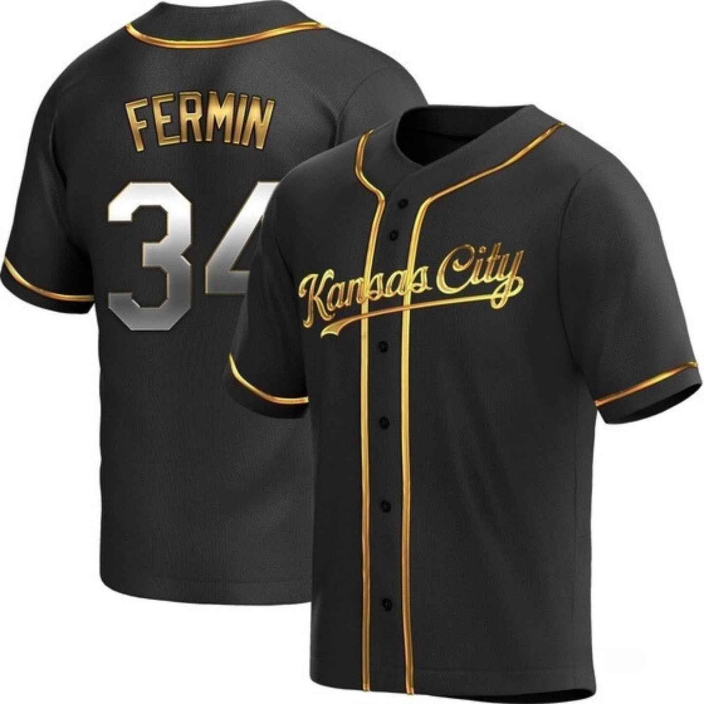 Freddy Fermin Kansas City Royals 34 Jersey