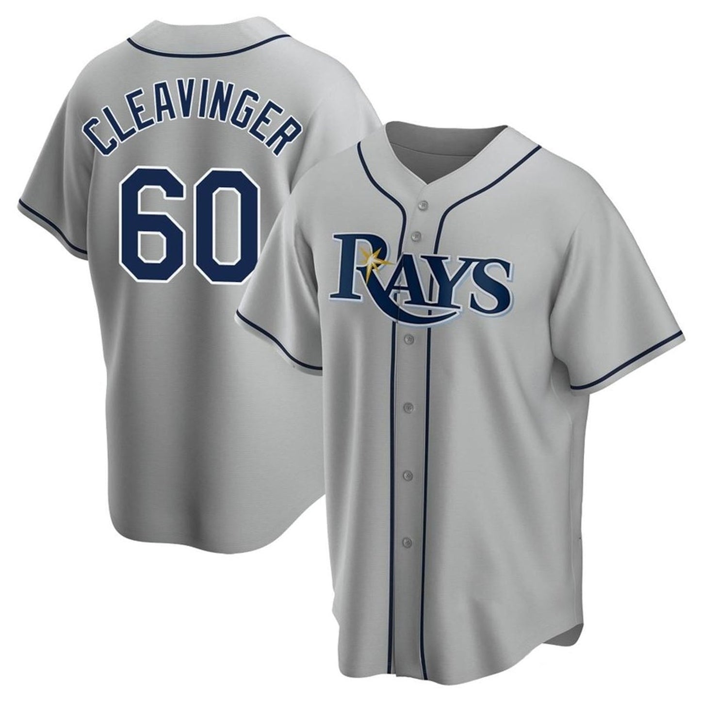 Garrett Cleavinger Tampa Bay Rays 60 Jersey