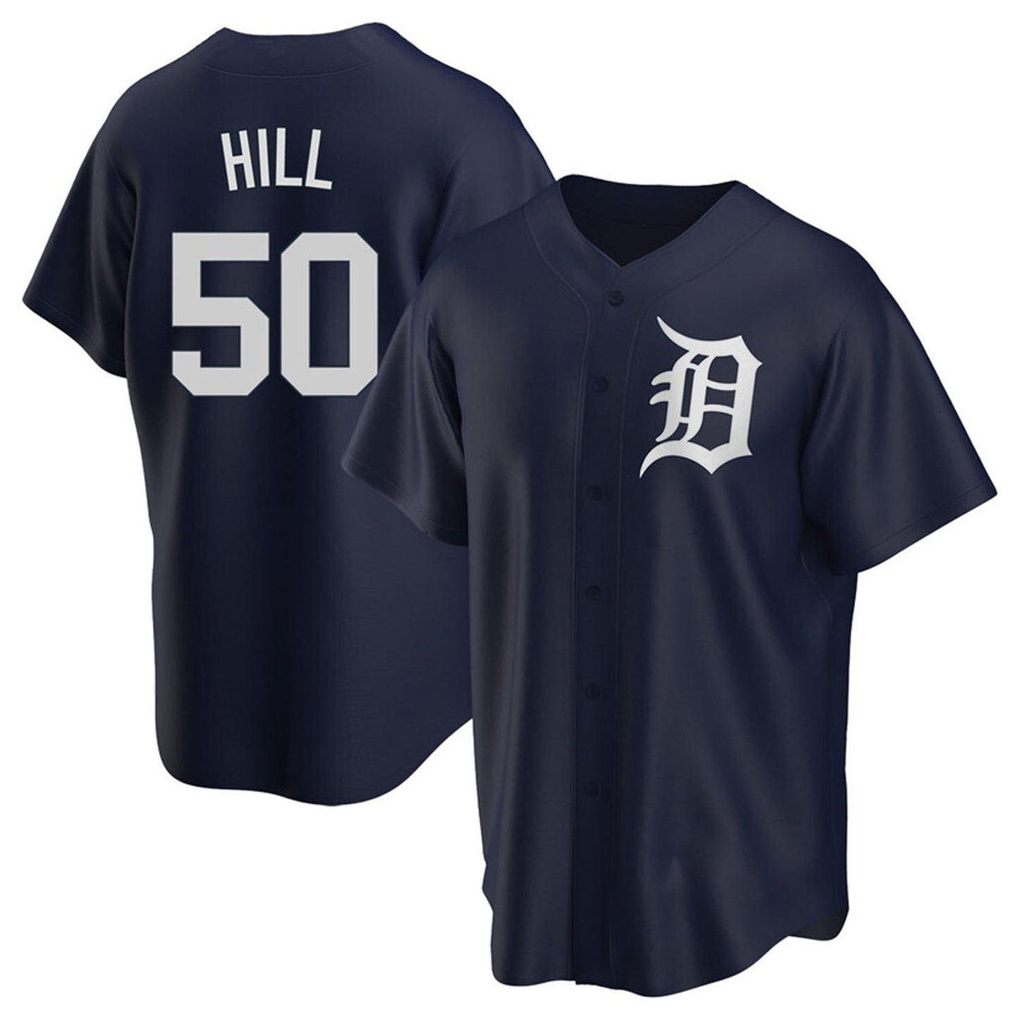 Garrett Hill Detroit Tigers 50 Jersey