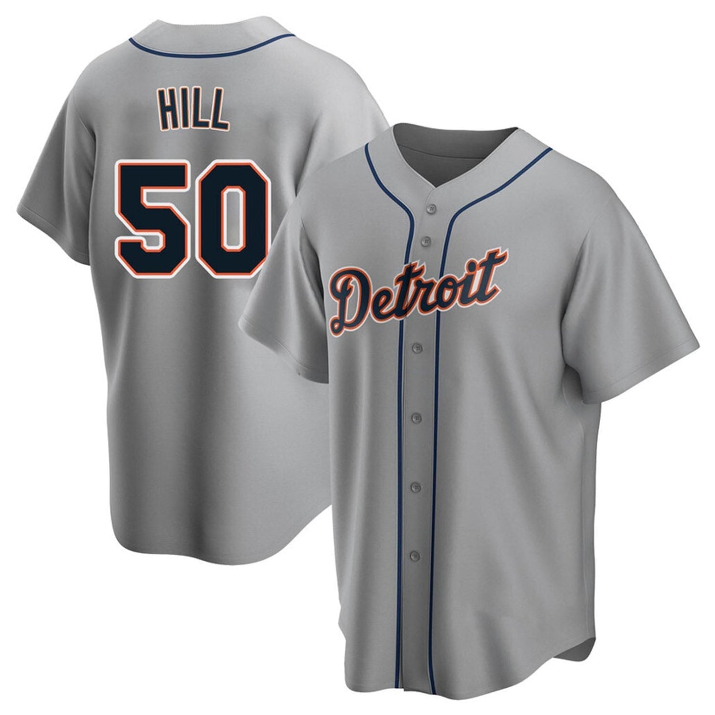 Garrett Hill Detroit Tigers 50 Jersey