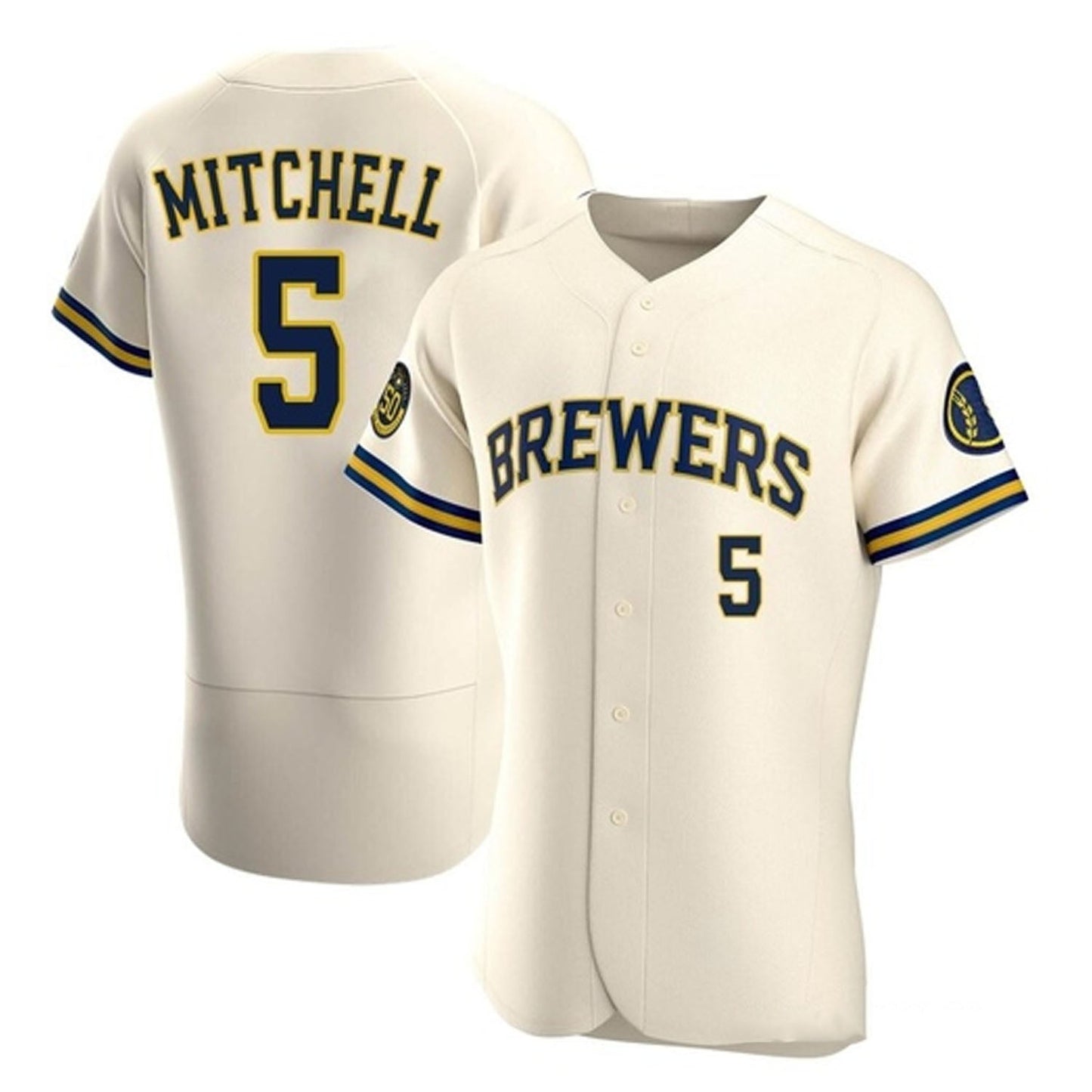 Garrett Mitchell Milwaukee Brewers 5 Jersey