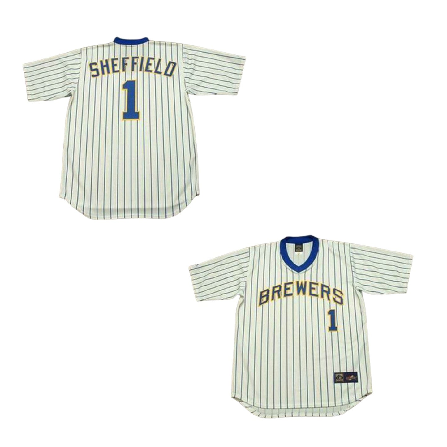 Gary Sheffield Milwaukee Brewers 1 Jersey