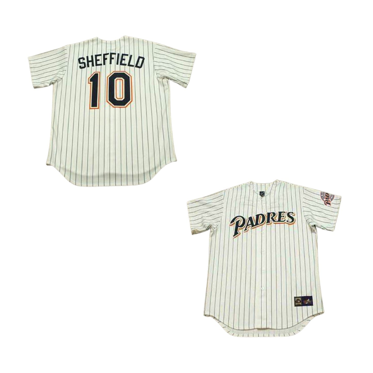 Gary Sheffield San Diego Padres 10 Jersey