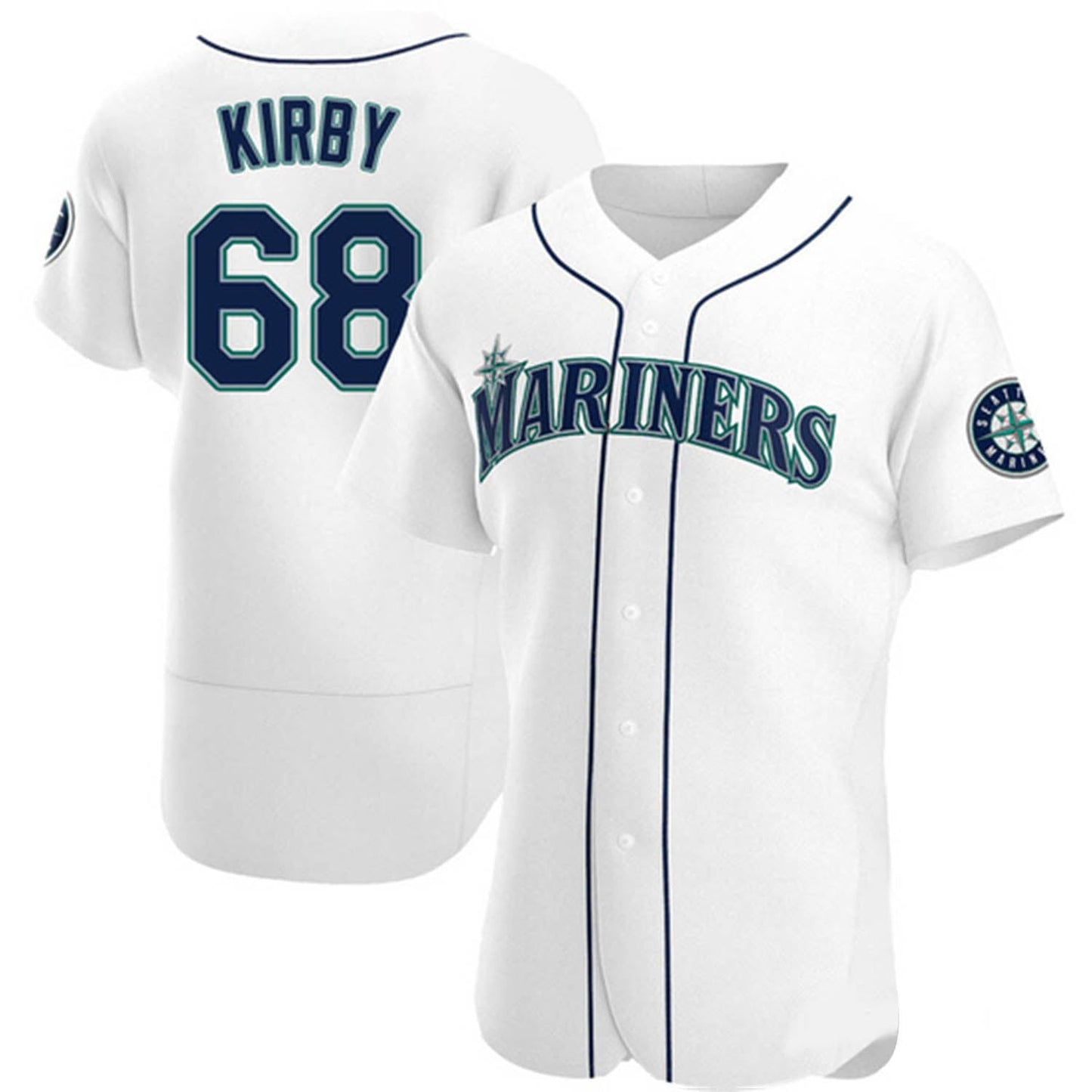George Kirby Seattle Mariners 68 Jersey